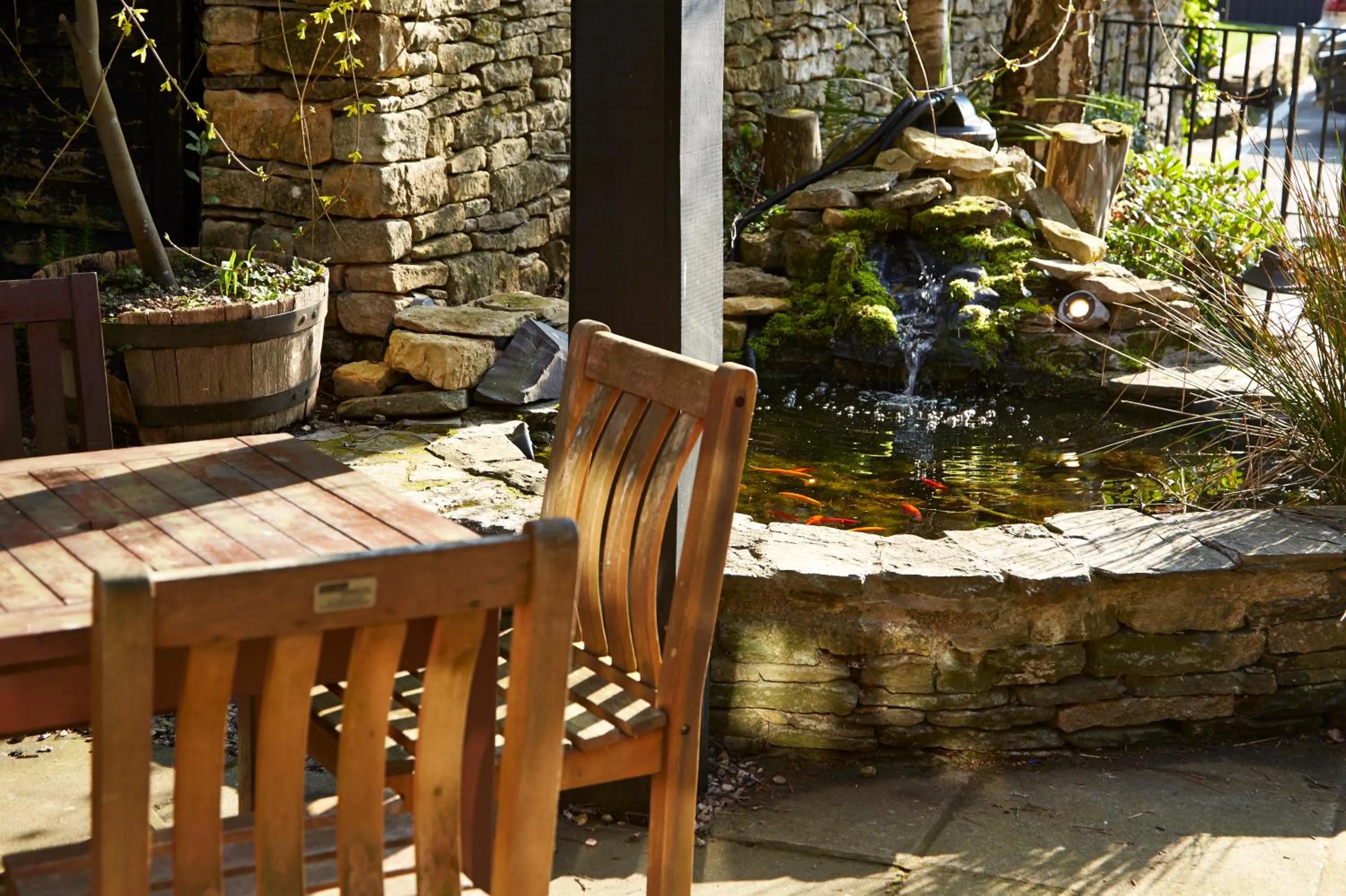 Patio in Old Manse Hotel by Greene King Inns