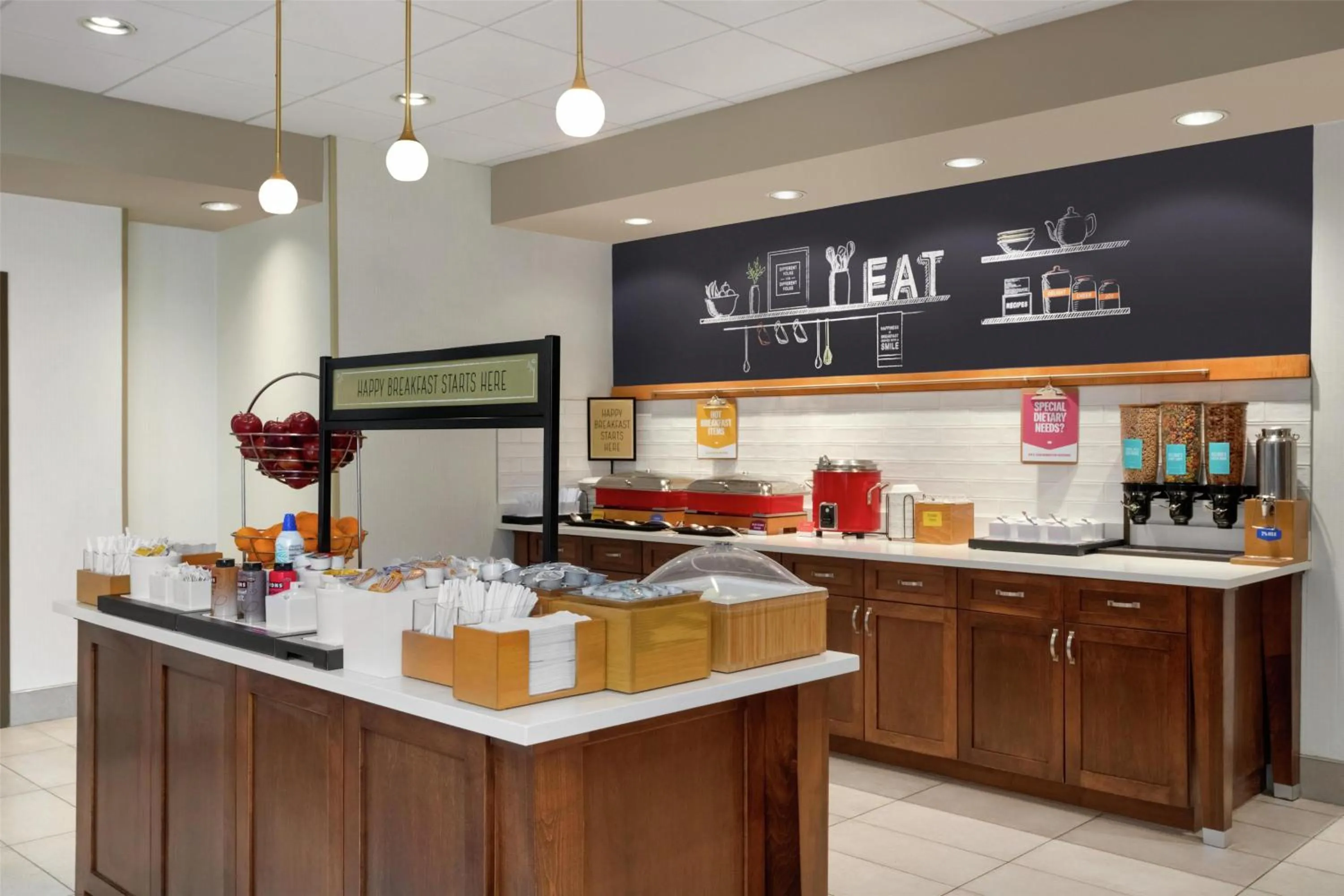 Breakfast in Hampton Inn & Suites by Hilton Tampa Busch Gardens Area