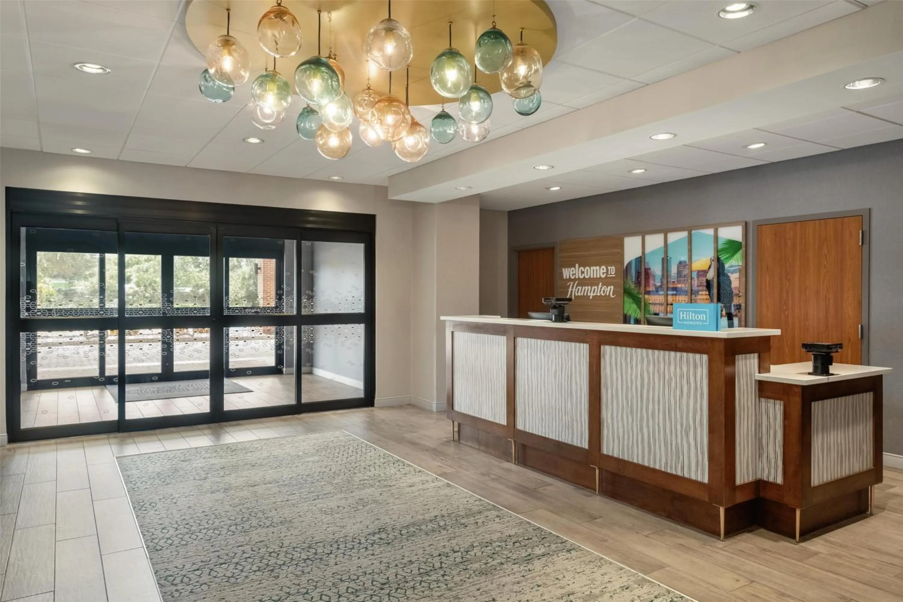 Lobby or reception in Hampton Inn & Suites by Hilton Tampa Busch Gardens Area