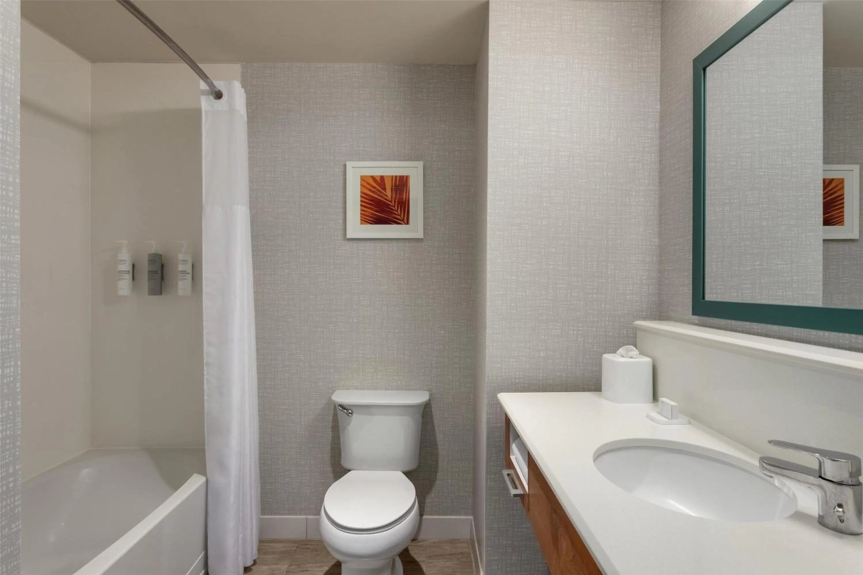 Bathroom in Hampton Inn & Suites by Hilton Tampa Busch Gardens Area
