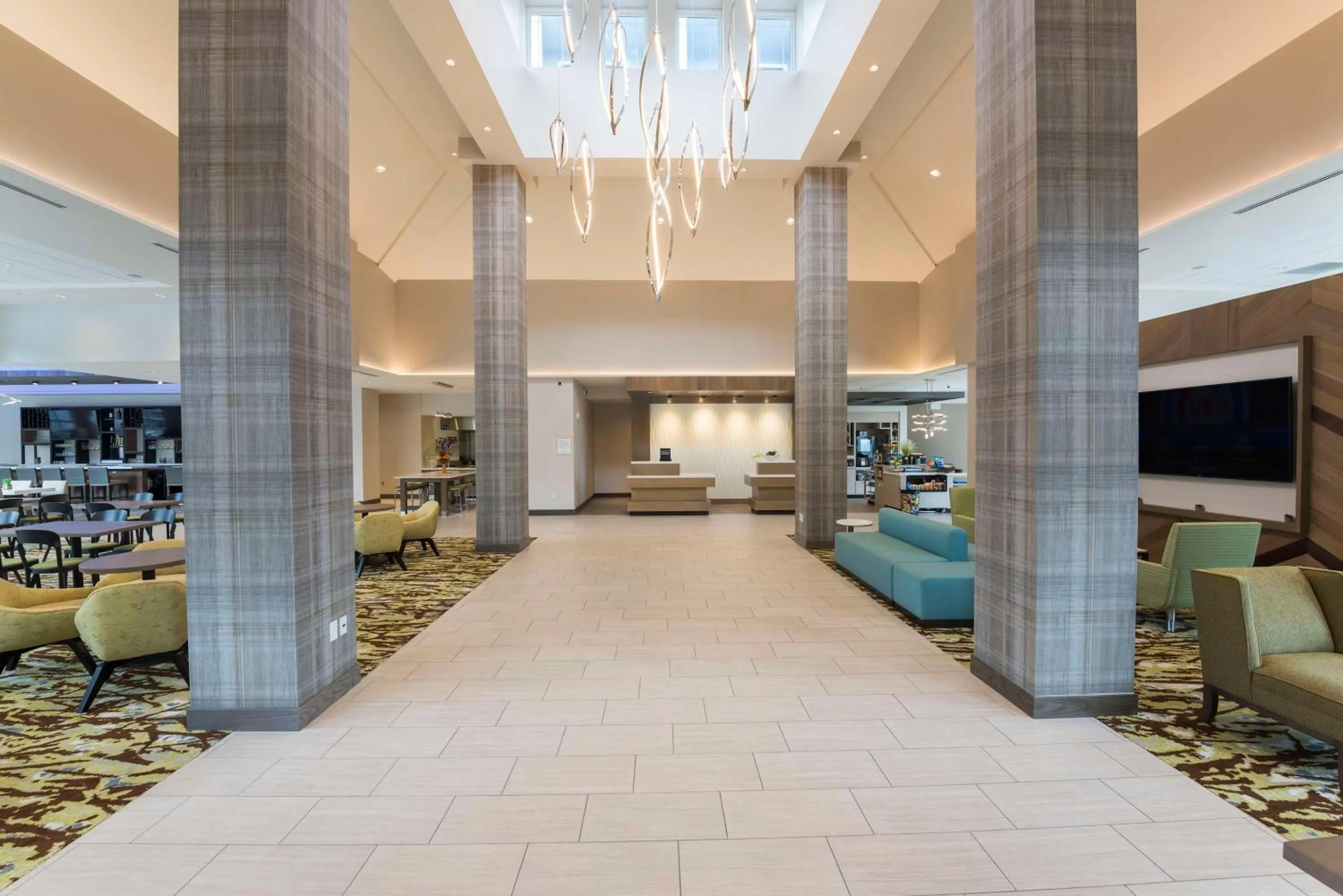 Lobby or reception in Hilton Garden Inn Grand Rapids East