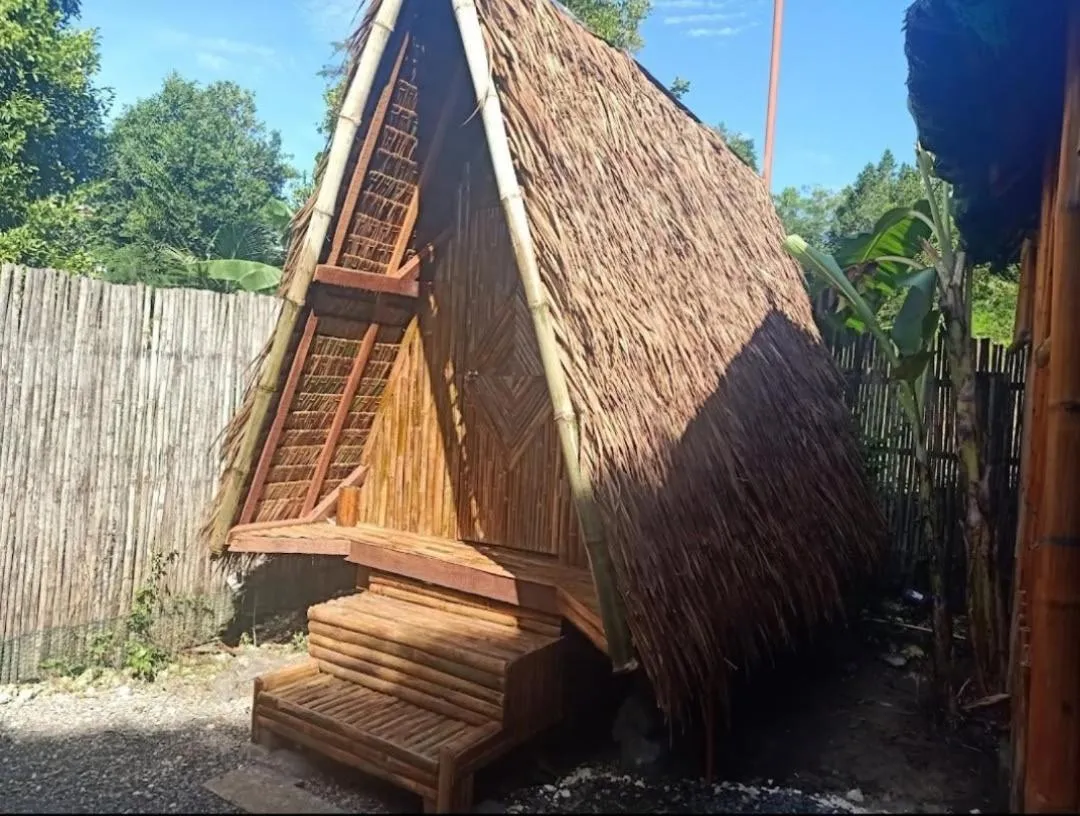 Property building in Moalboal Bamboo Guest House