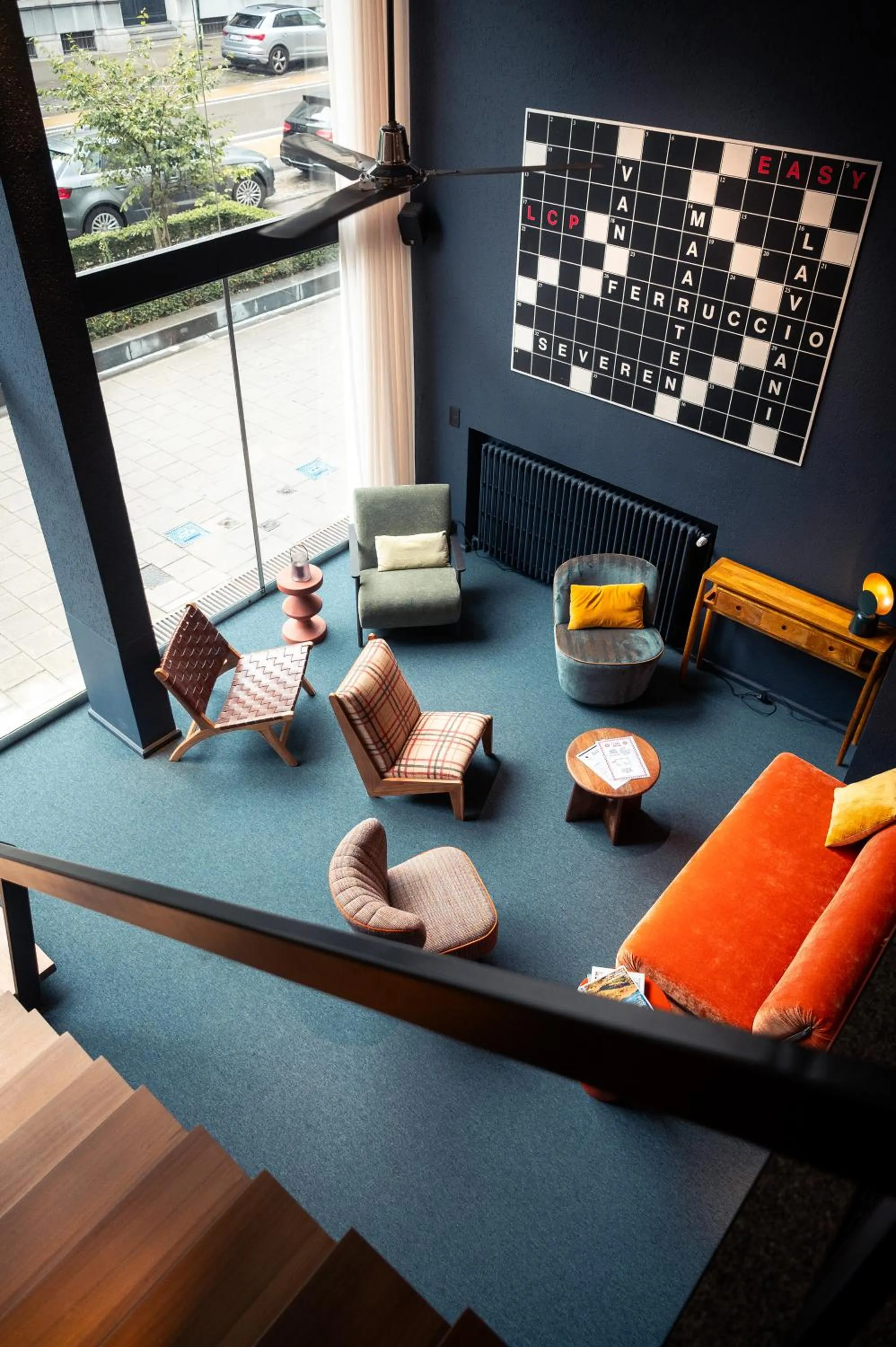 Living room in Hotel Queen Anne