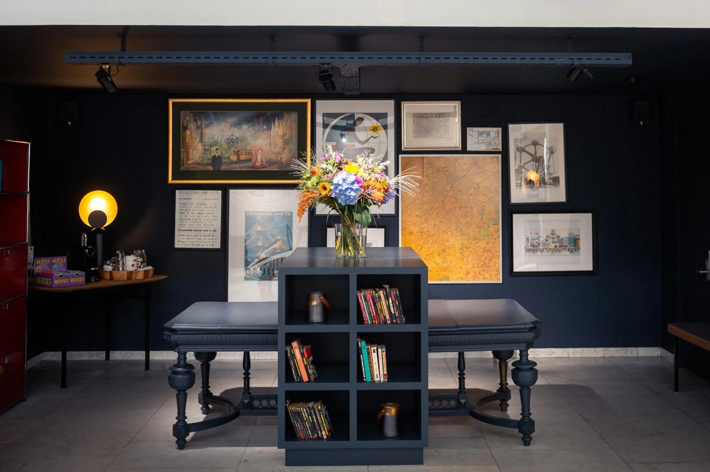 Lobby or reception in Hotel Queen Anne