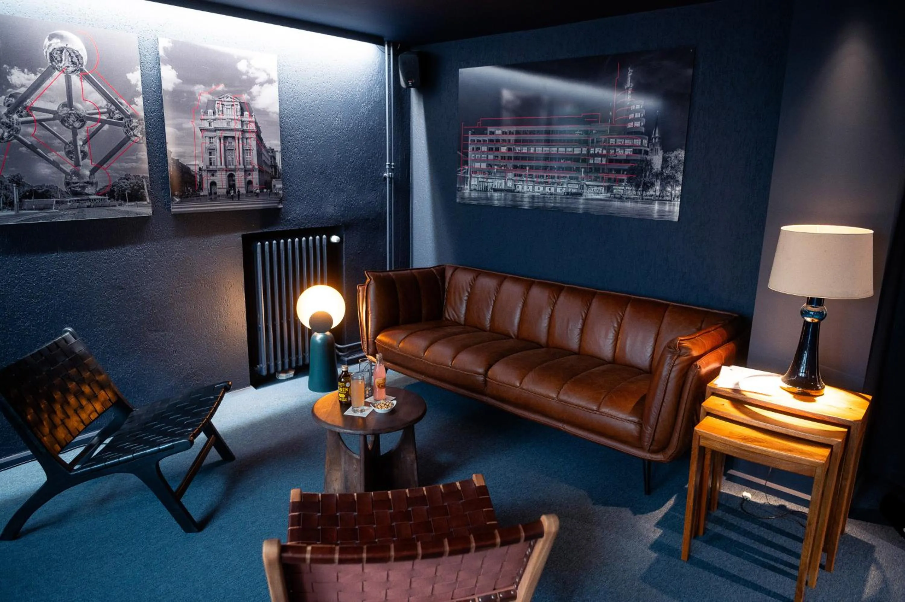 Living room in Hotel Queen Anne