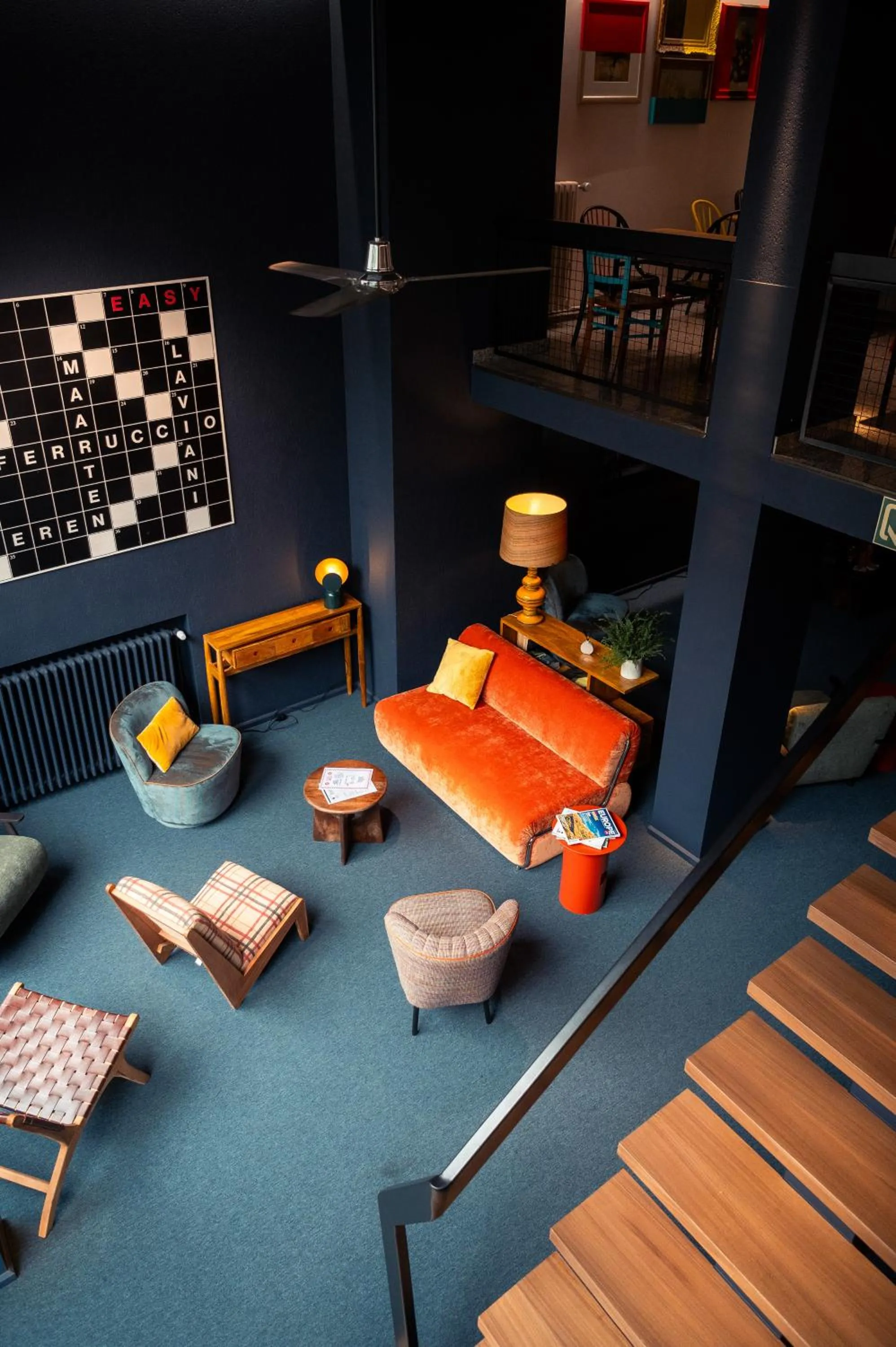 Living room in Hotel Queen Anne