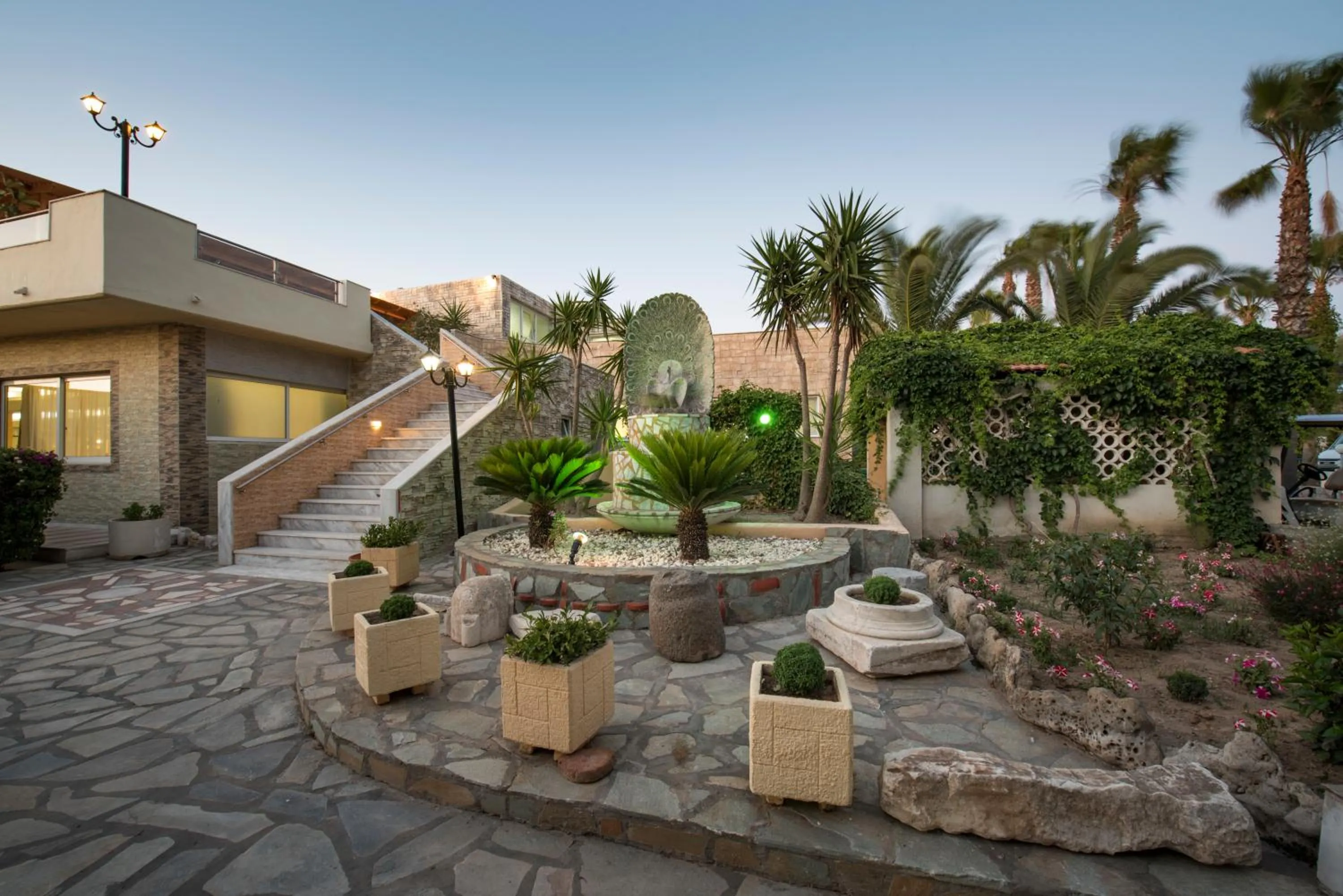 Decorative detail in Eurovillage Achilleas Hotel