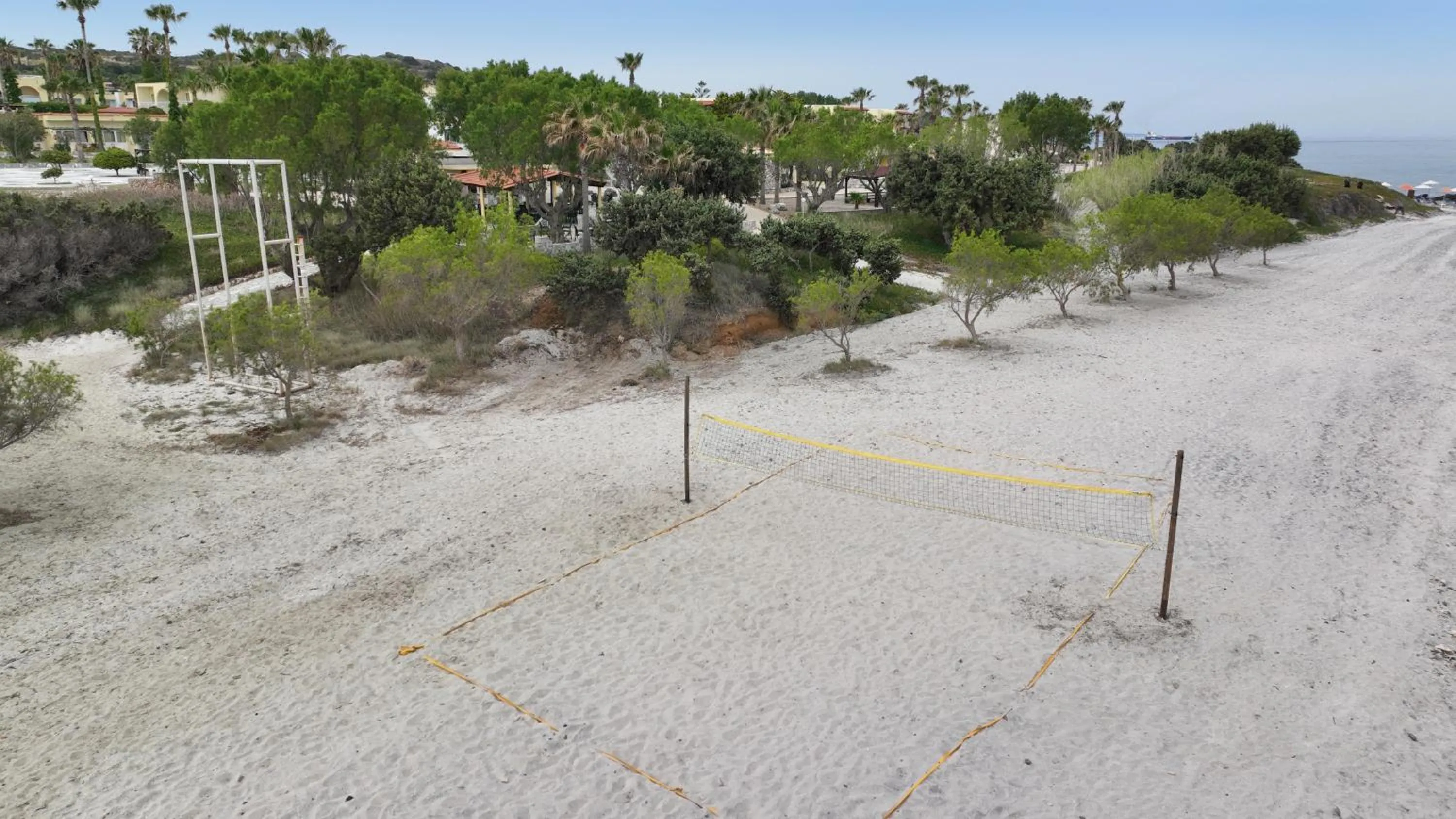 Beach in Eurovillage Achilleas Hotel