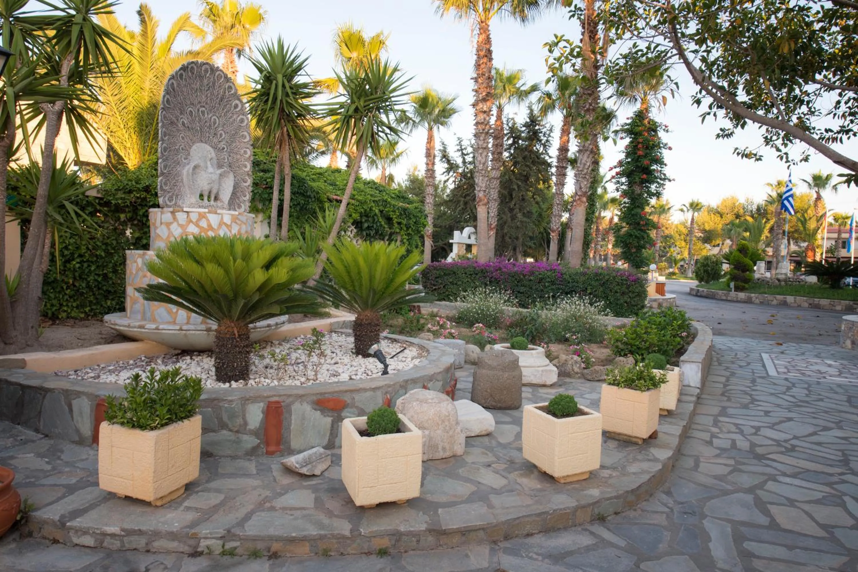 Decorative detail in Eurovillage Achilleas Hotel