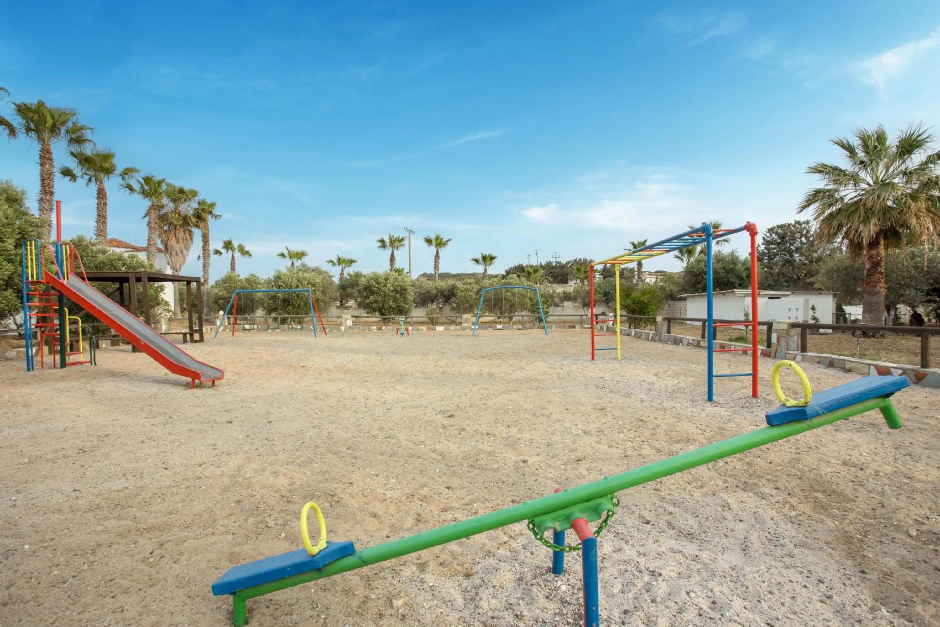 Children play ground in Eurovillage Achilleas Hotel
