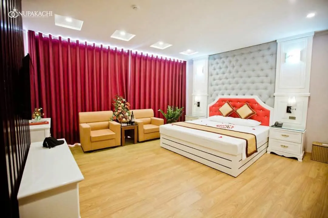 Bed in Kawasaki Hotel Cầu Giấy