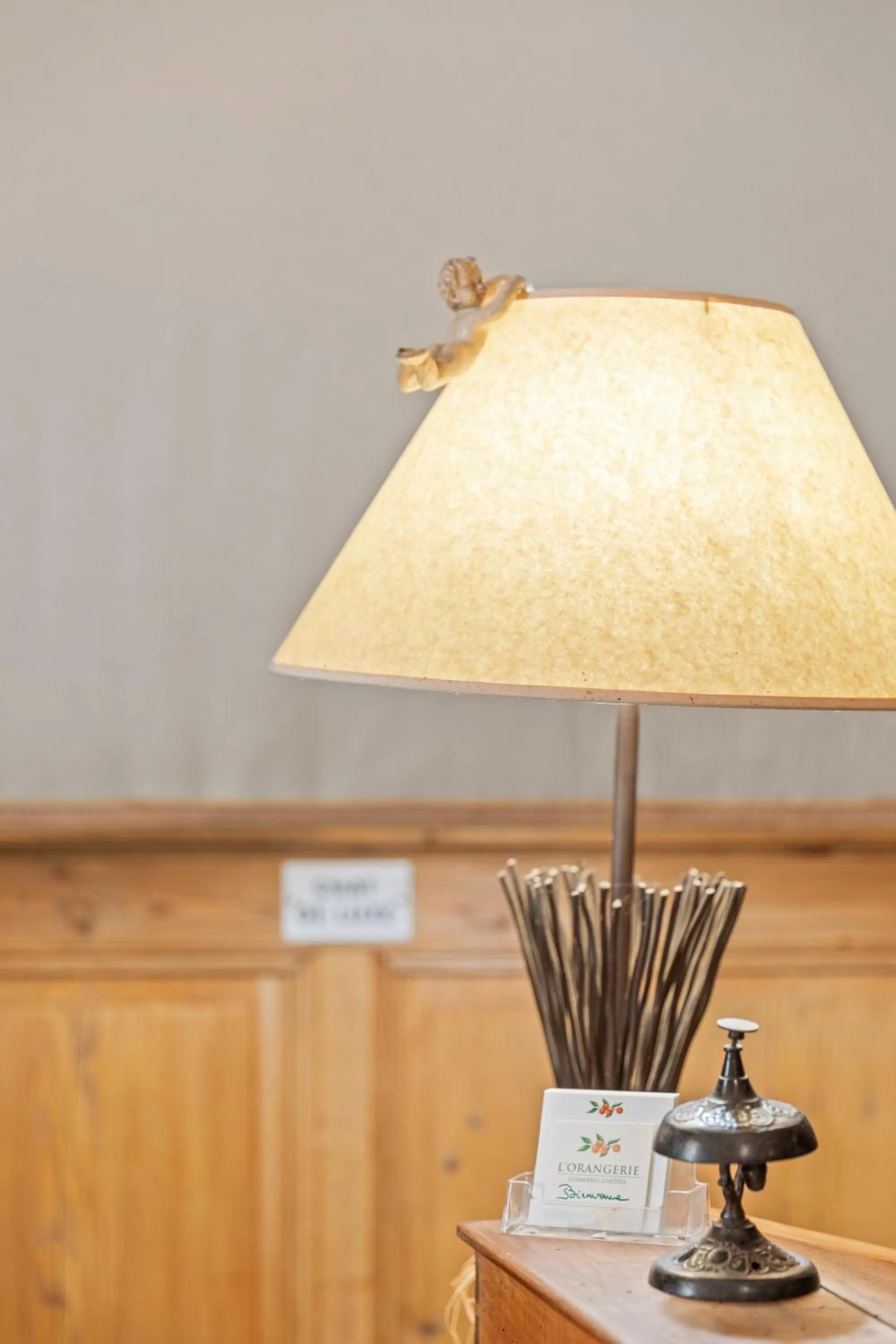 Lobby or reception in L'ORANGERIE Chambres d'hotes de charme