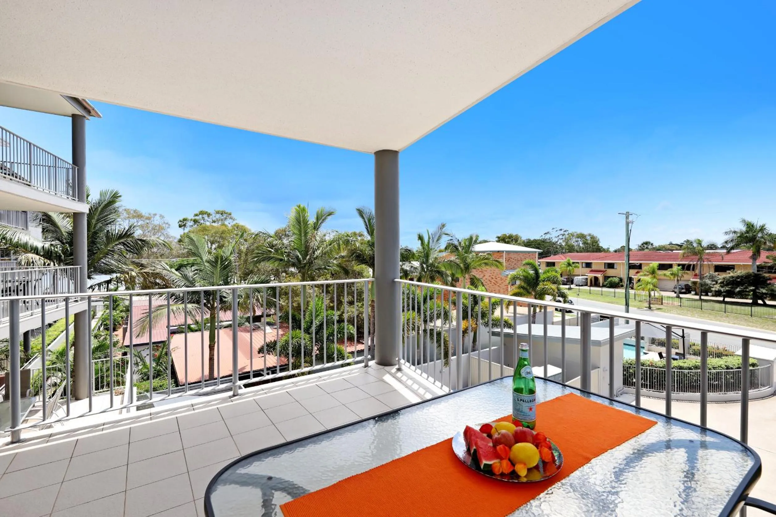 Balcony/Terrace in On the Bay Apartments
