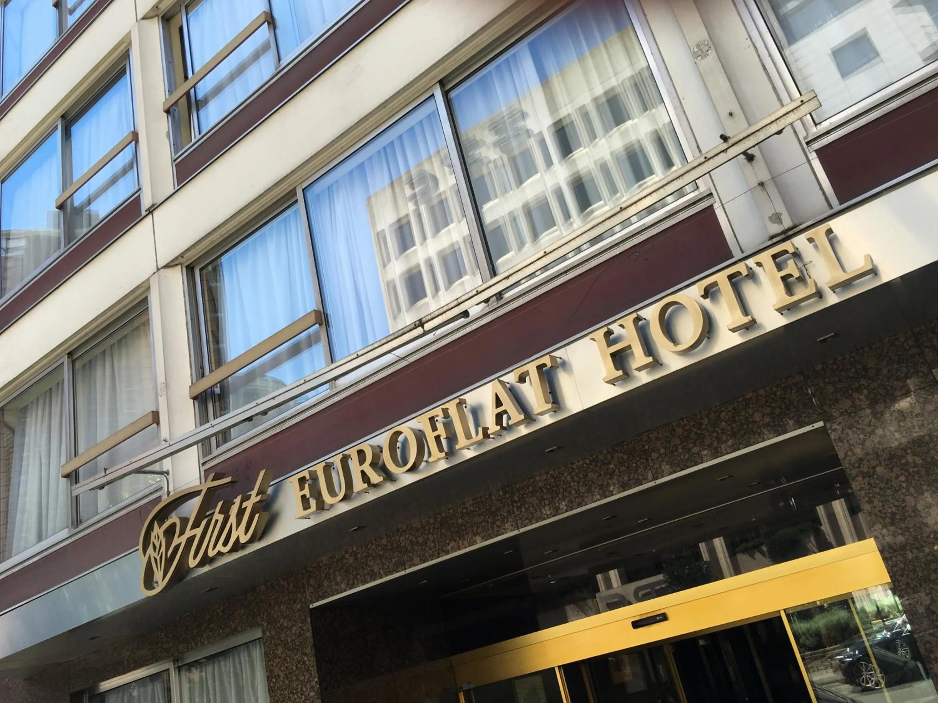 Property building in First Euroflat Hotel