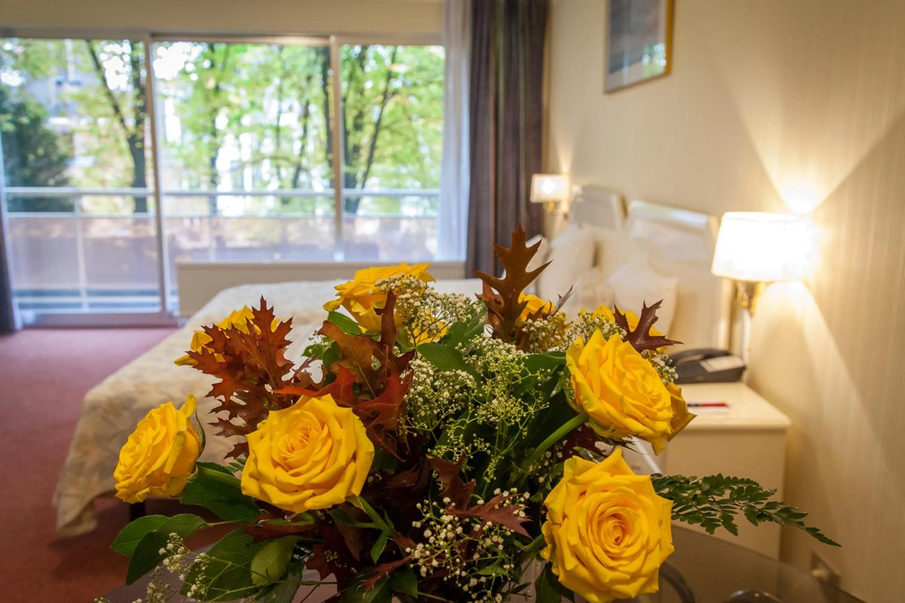 Balcony/Terrace in First Euroflat Hotel