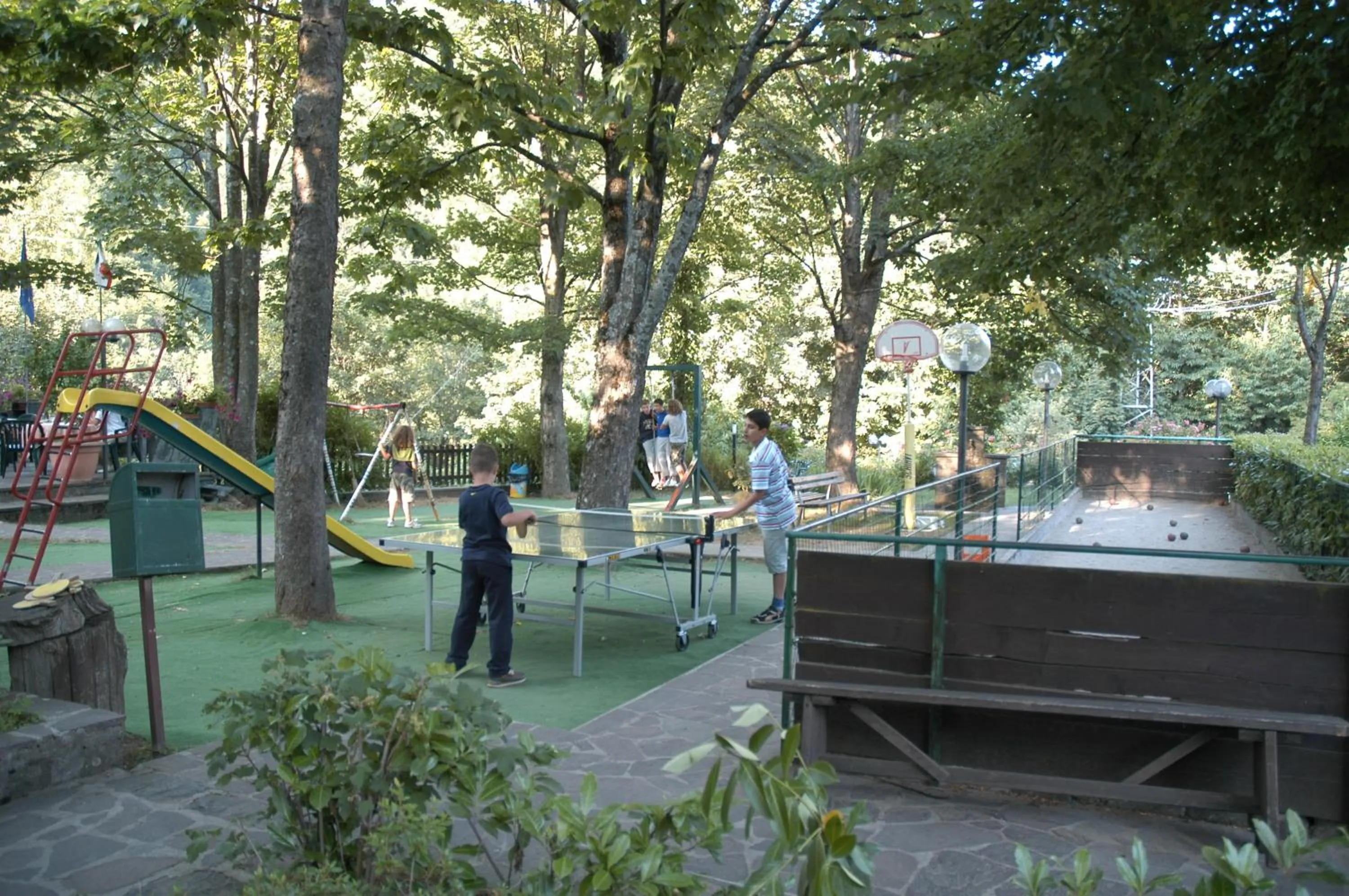 Children play ground in Albergo Sichi