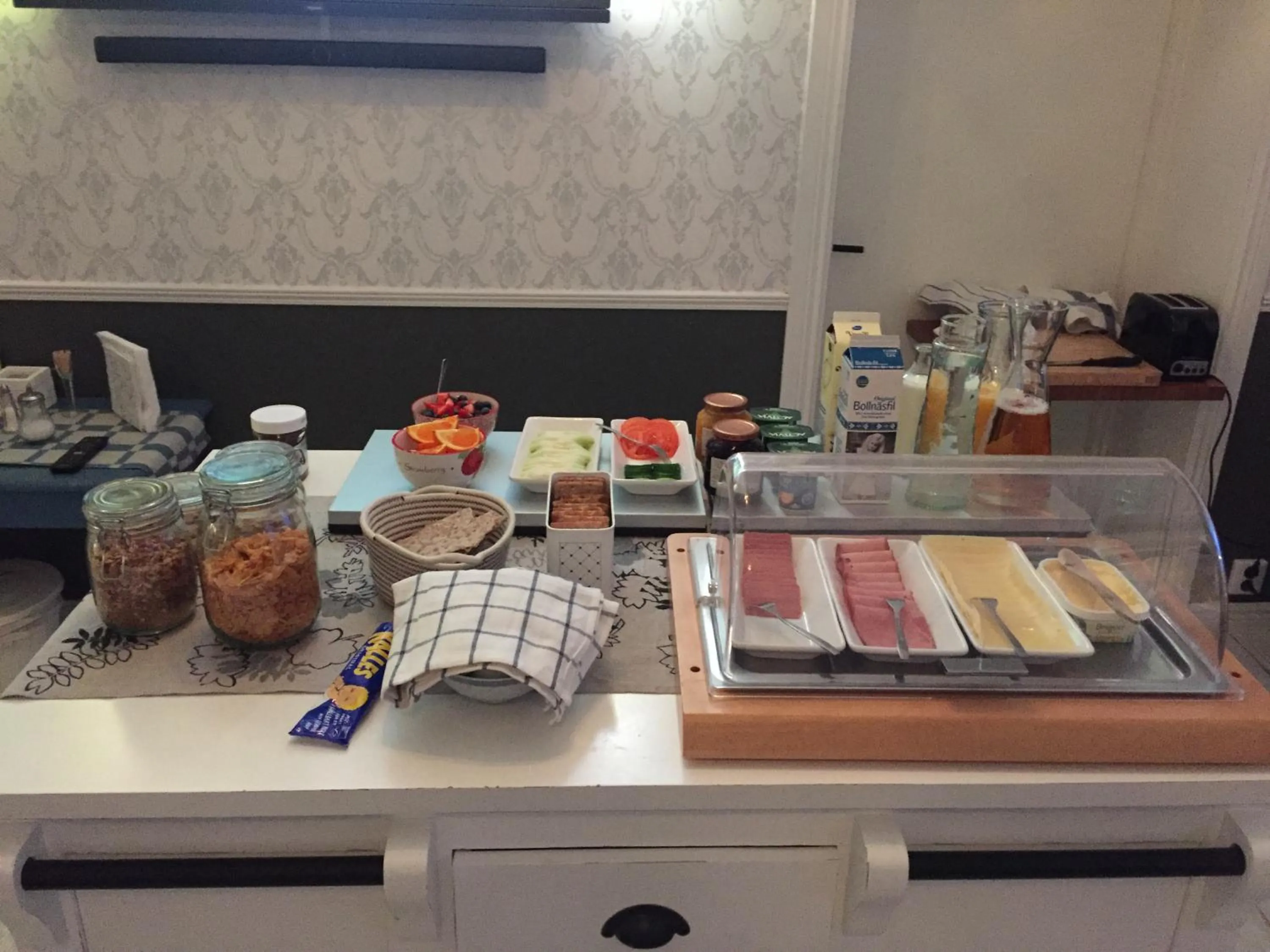 Food and drinks in Norrfly Herrgård