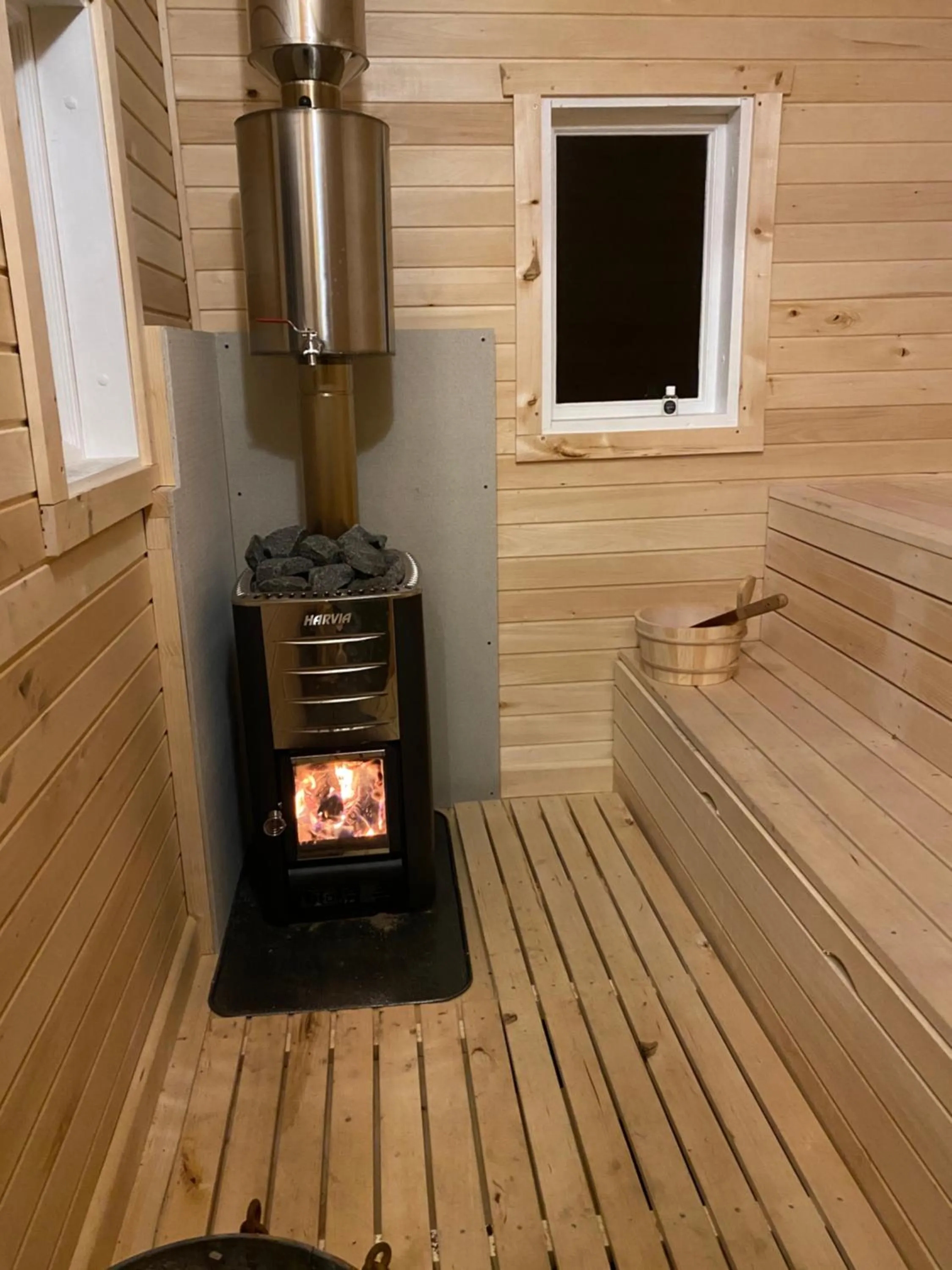 Sauna in Norrfly Herrgård