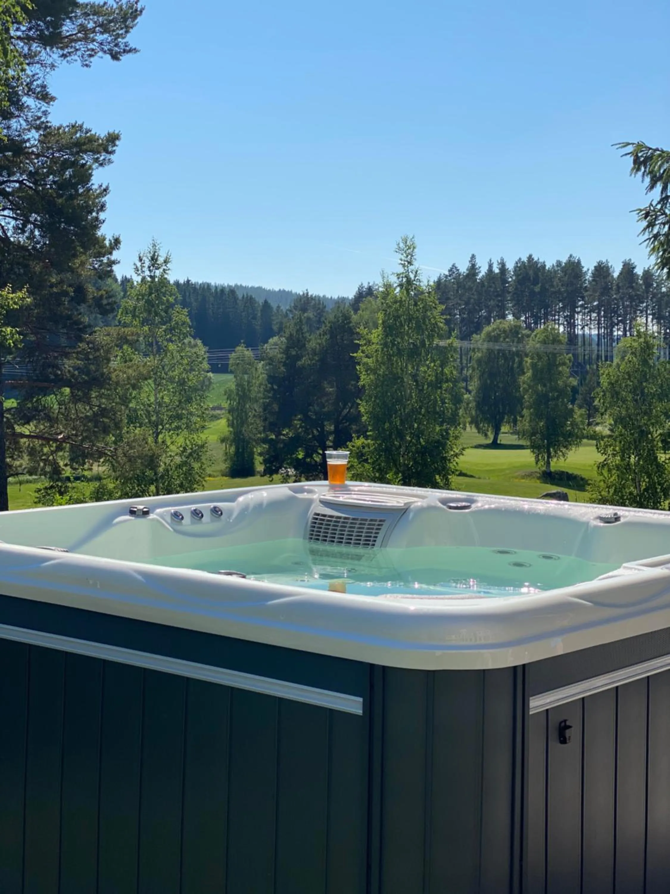 Hot Tub in Norrfly Herrgård