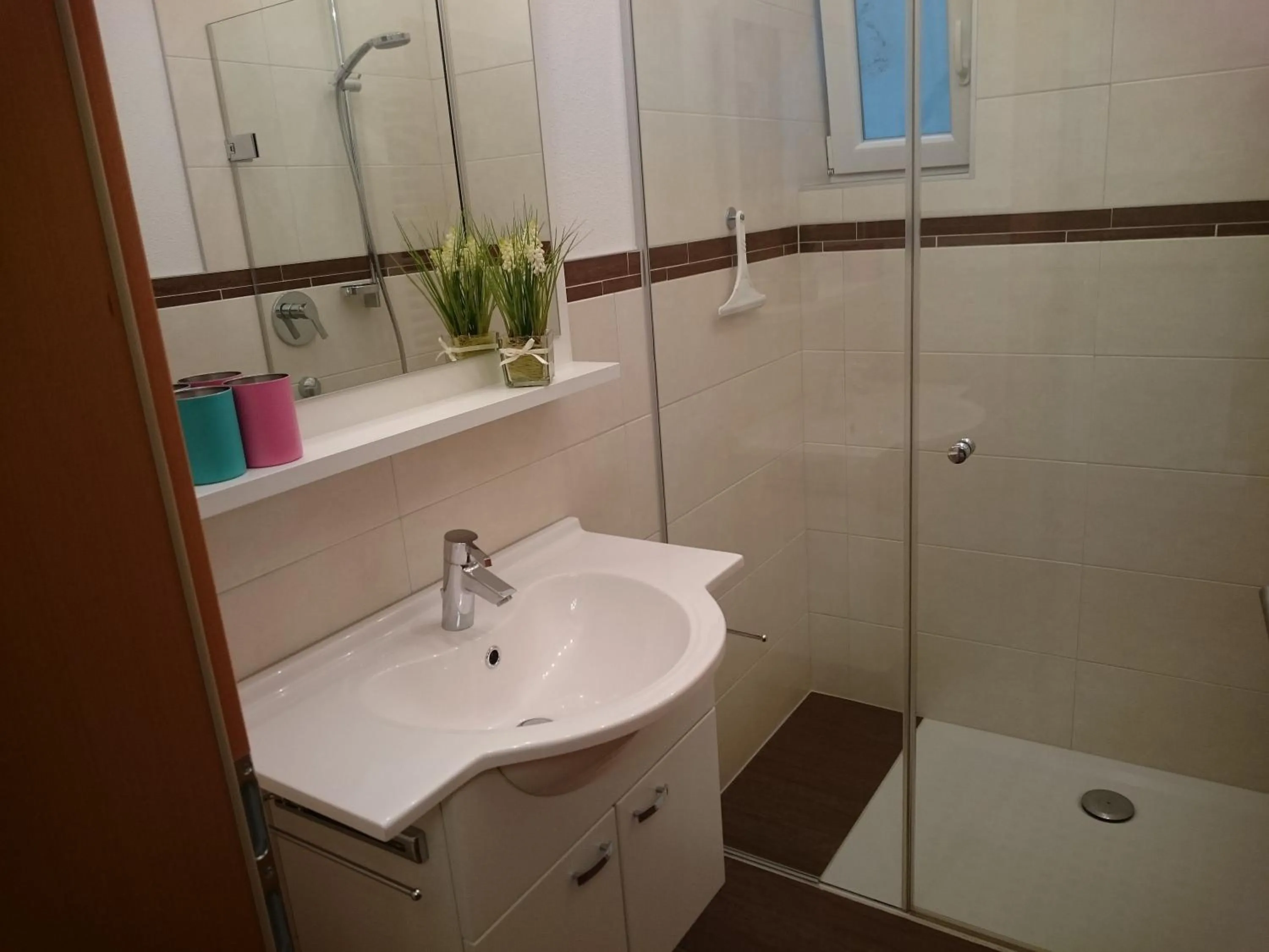 Bathroom in Ferienwohnung Kainer