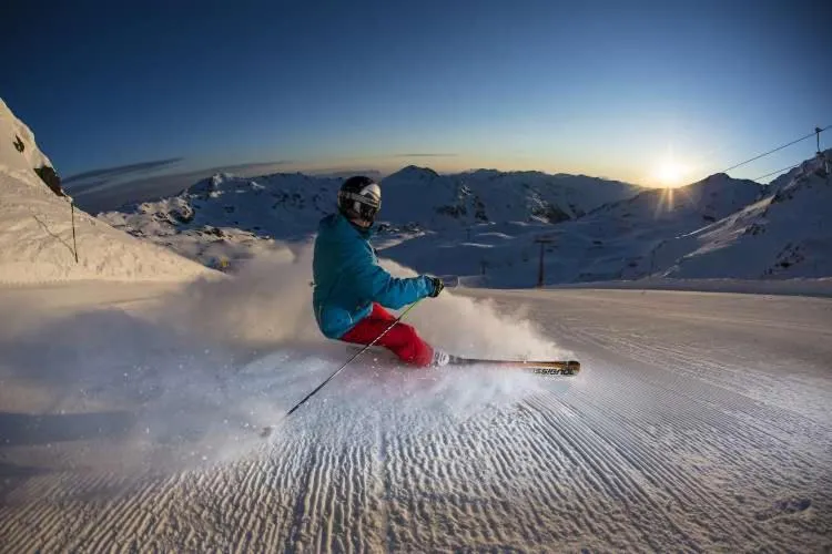 Skiing in Ferienwohnung Kainer