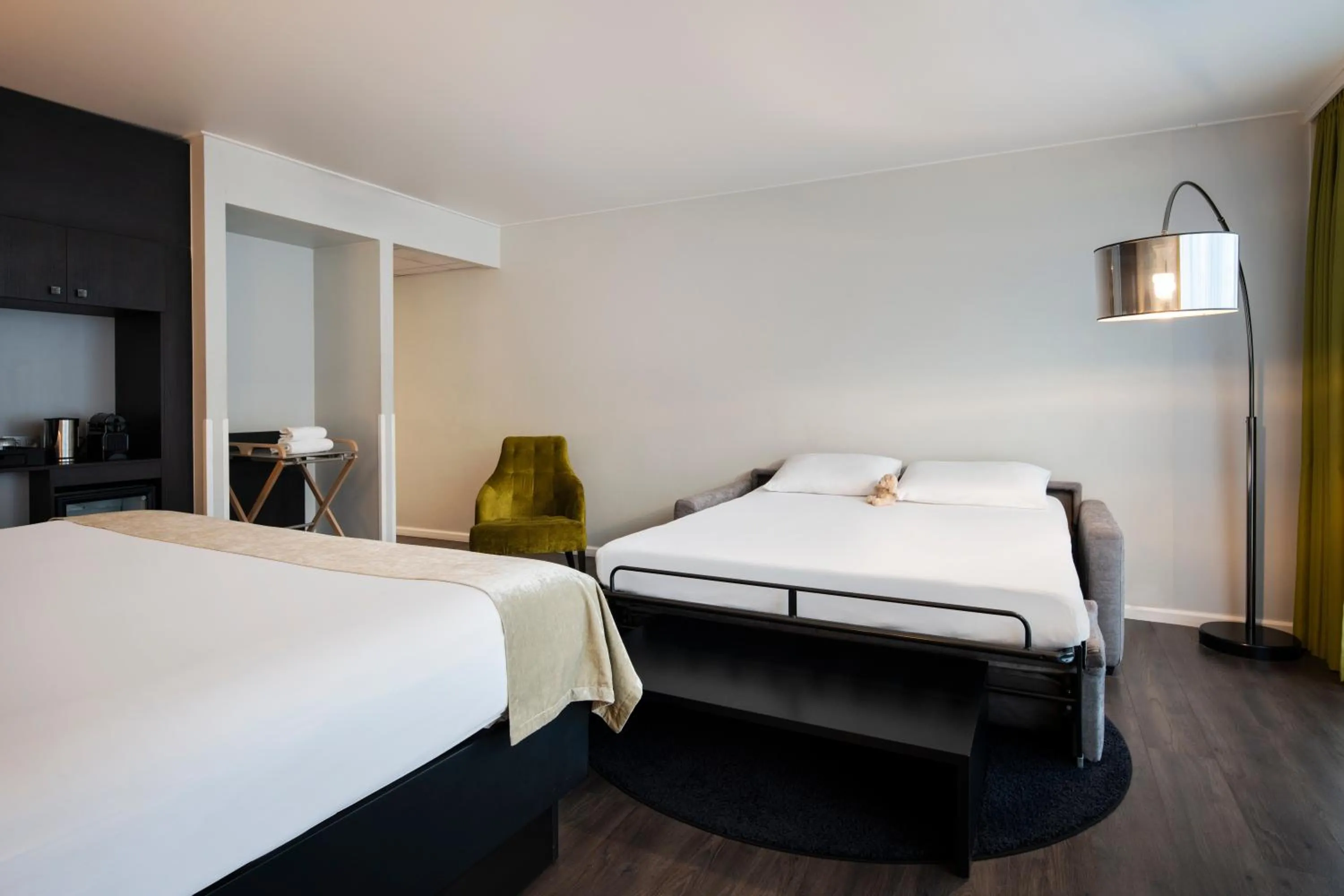 Bed in Thon Hotel Bristol Stephanie