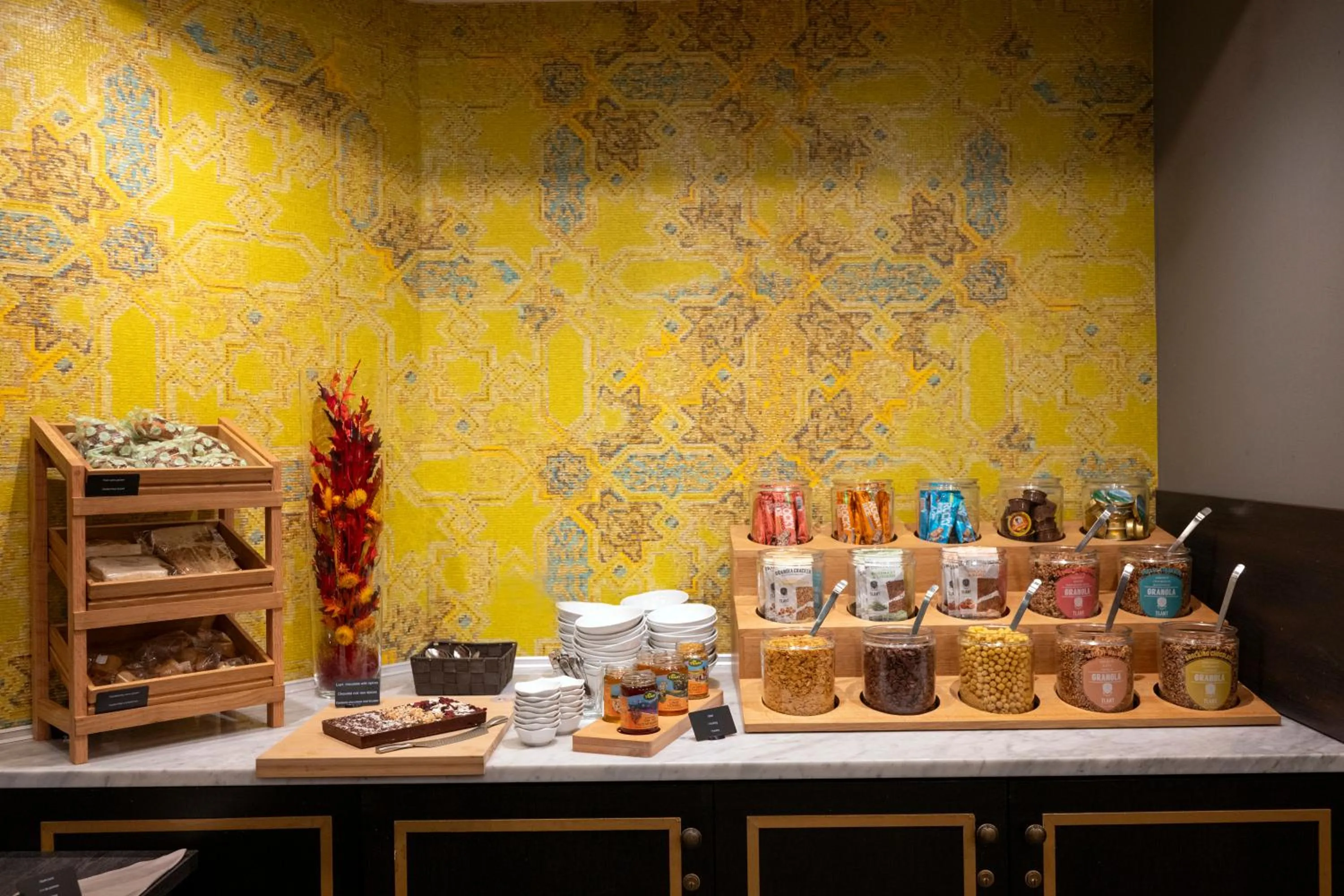 Buffet breakfast in Thon Hotel Bristol Stephanie