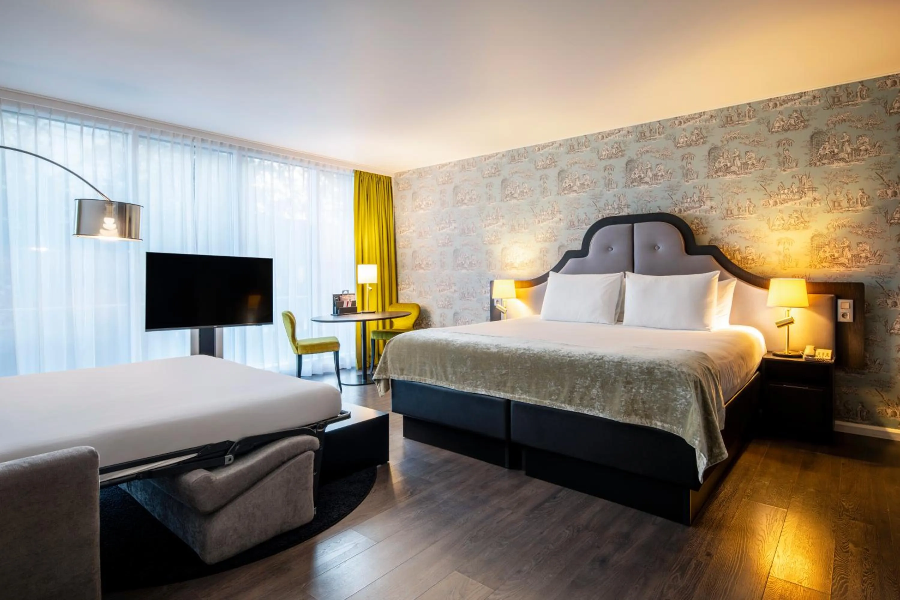 Bed in Thon Hotel Bristol Stephanie