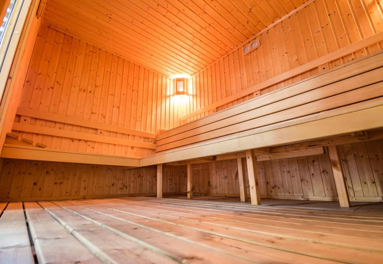 Sauna in Hotel Ostrova