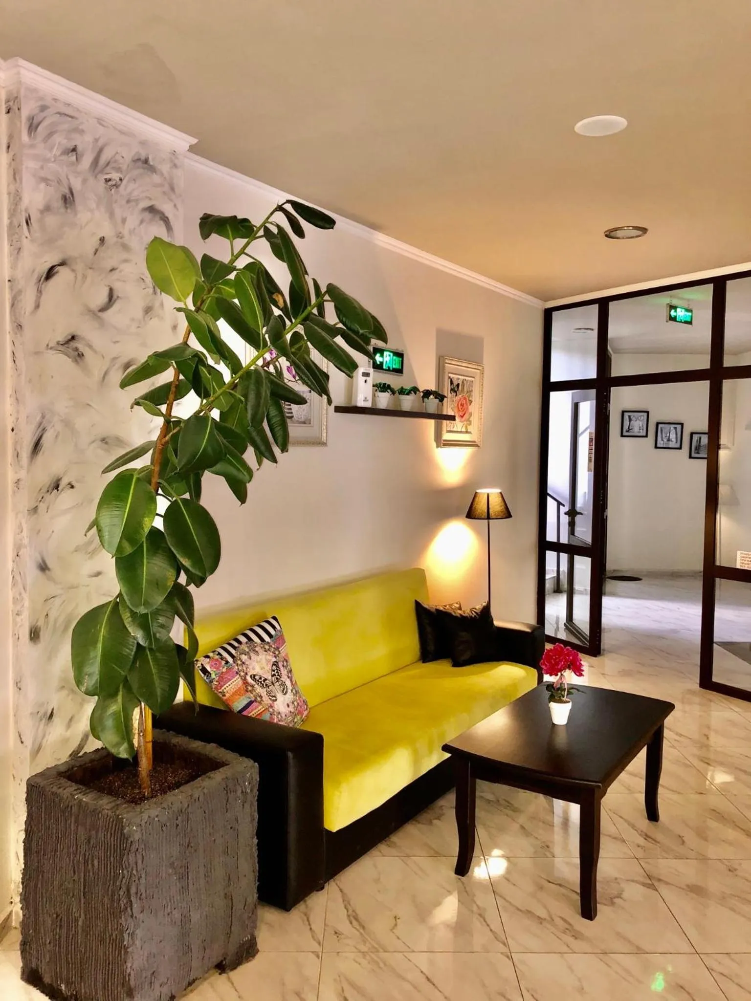 Lobby or reception in Hotel Ostrova