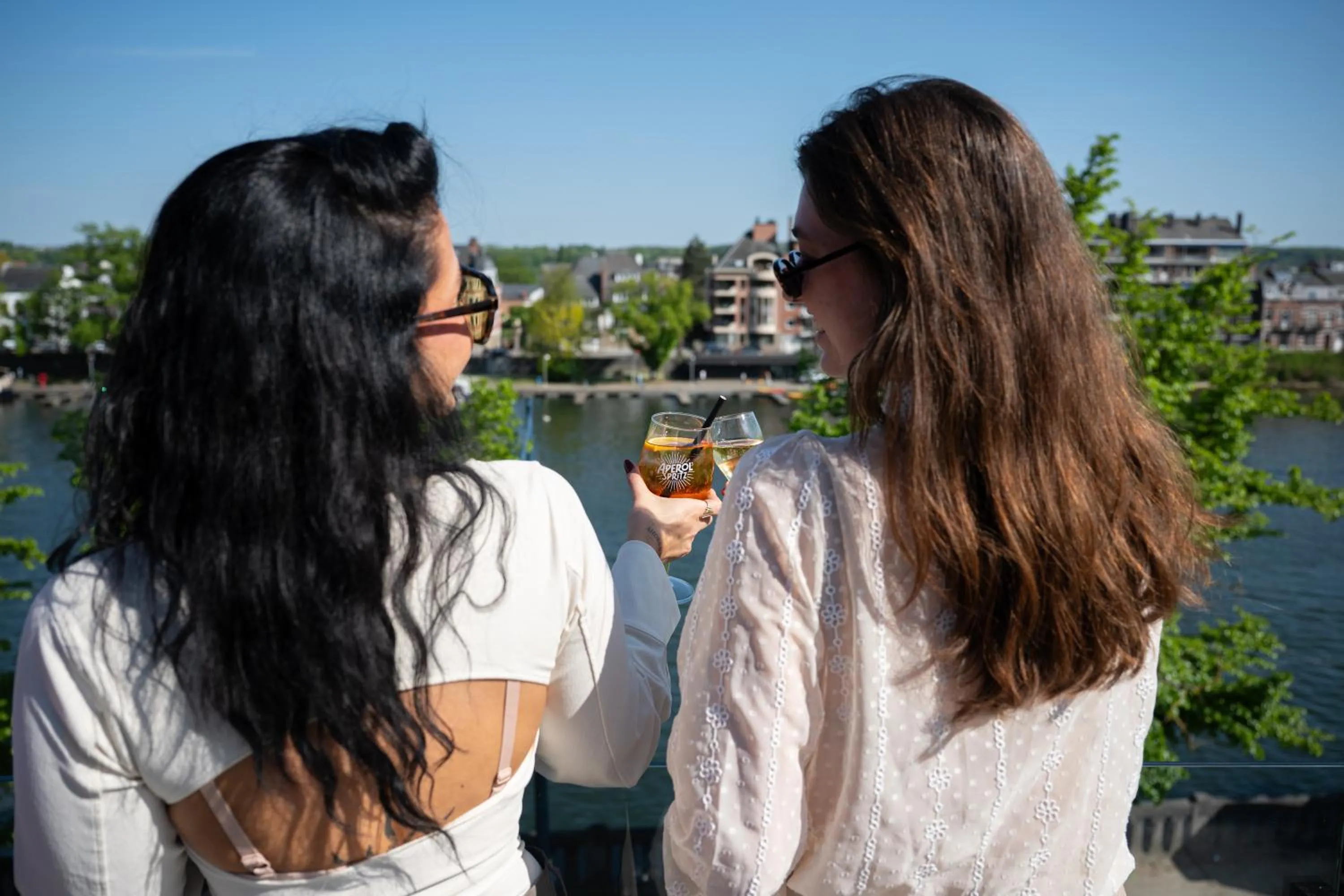 Patio in Mercure Namur Hotel