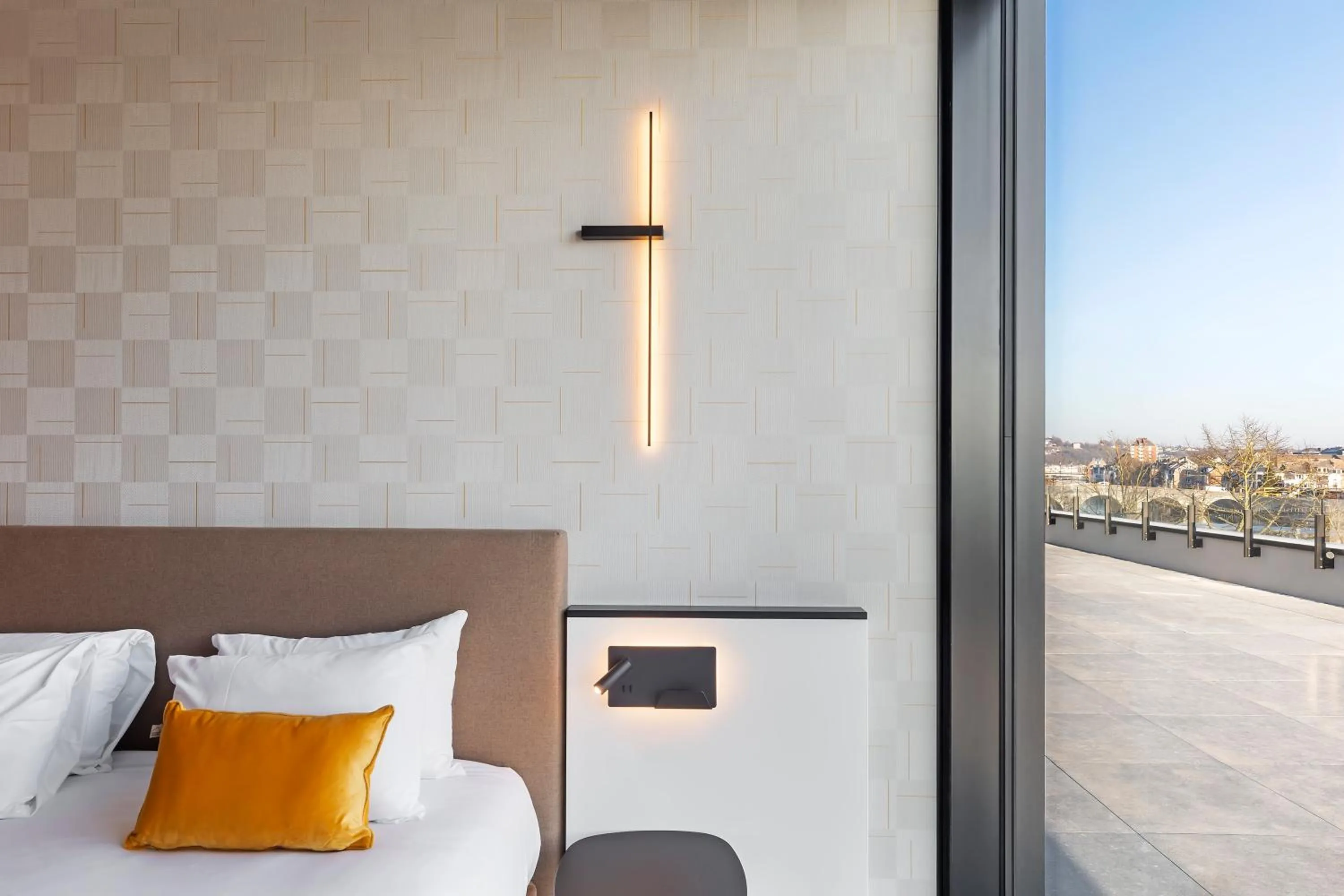 Bedroom in Mercure Namur Hotel