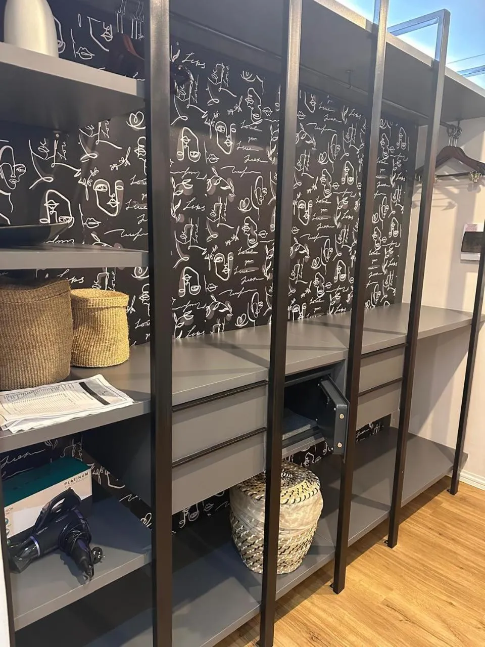 wardrobe in The Lakes Boutique Lodge