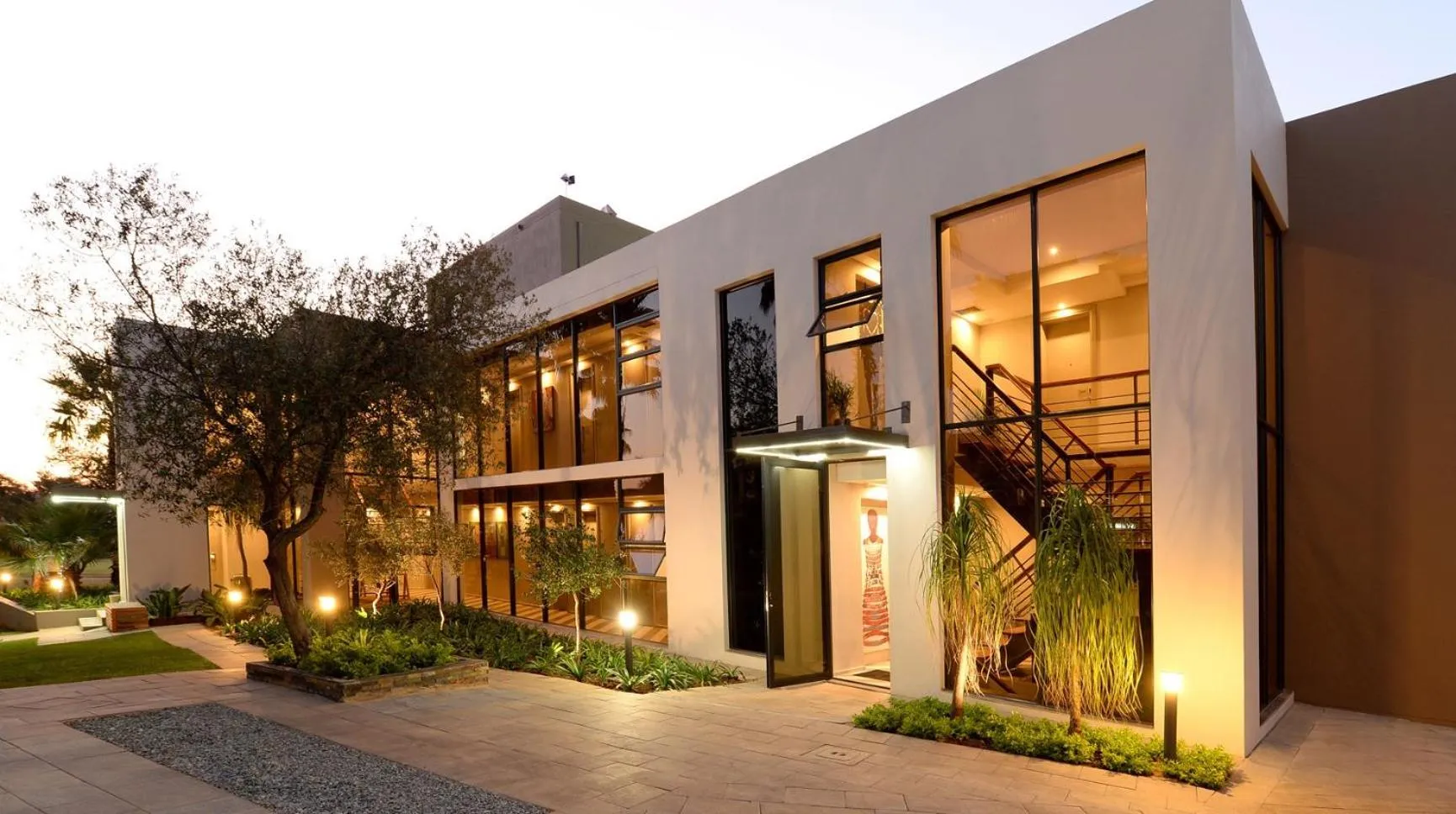 Property building in The Lakes Boutique Lodge