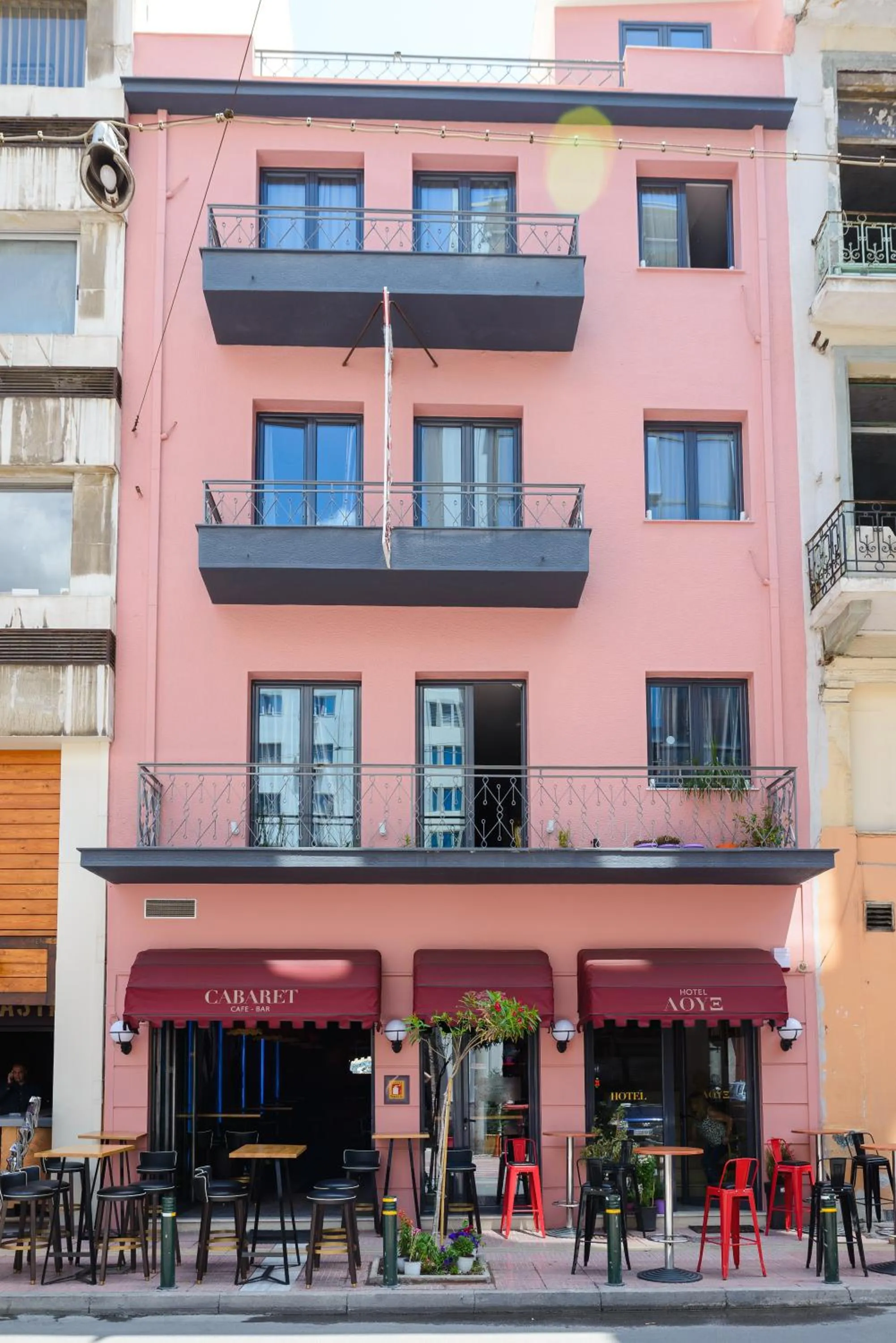 Facade/entrance in LUX Hotel