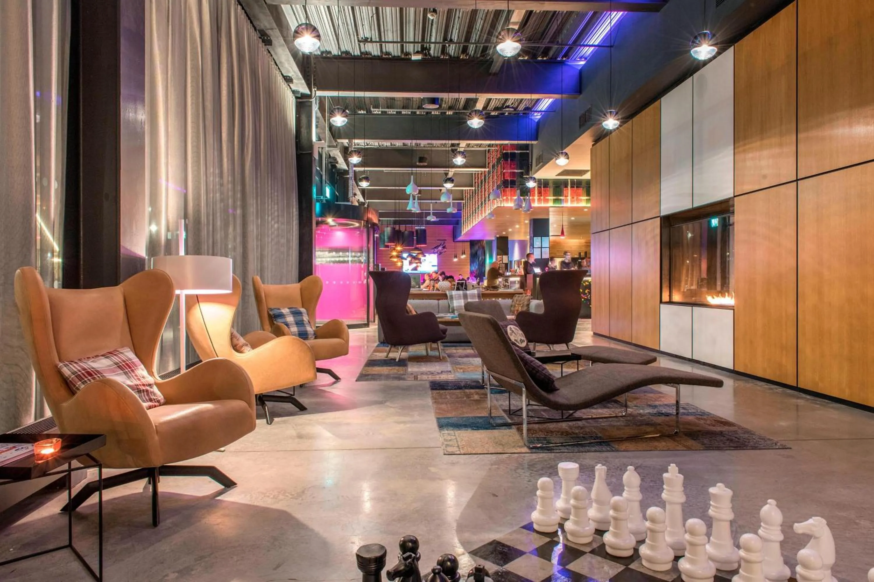 Living room in Moxy Aberdeen Airport