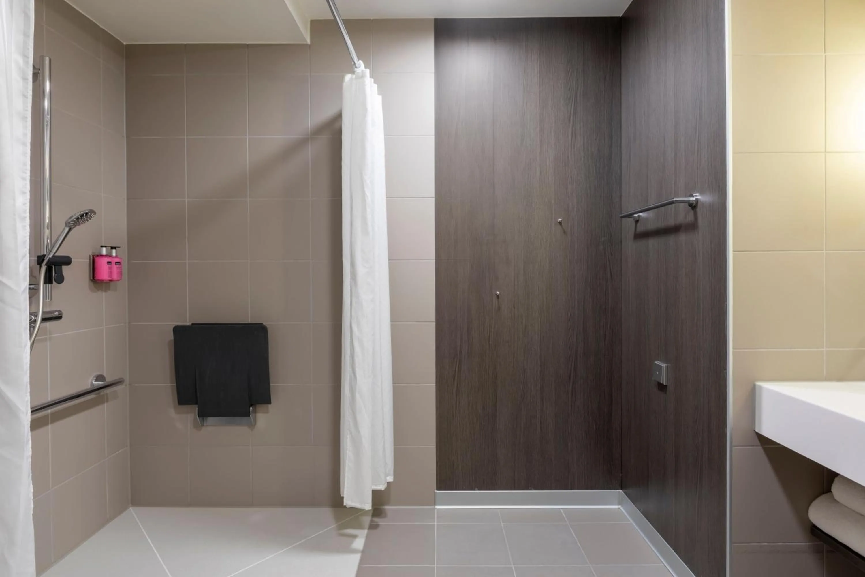 Bathroom in Moxy Aberdeen Airport