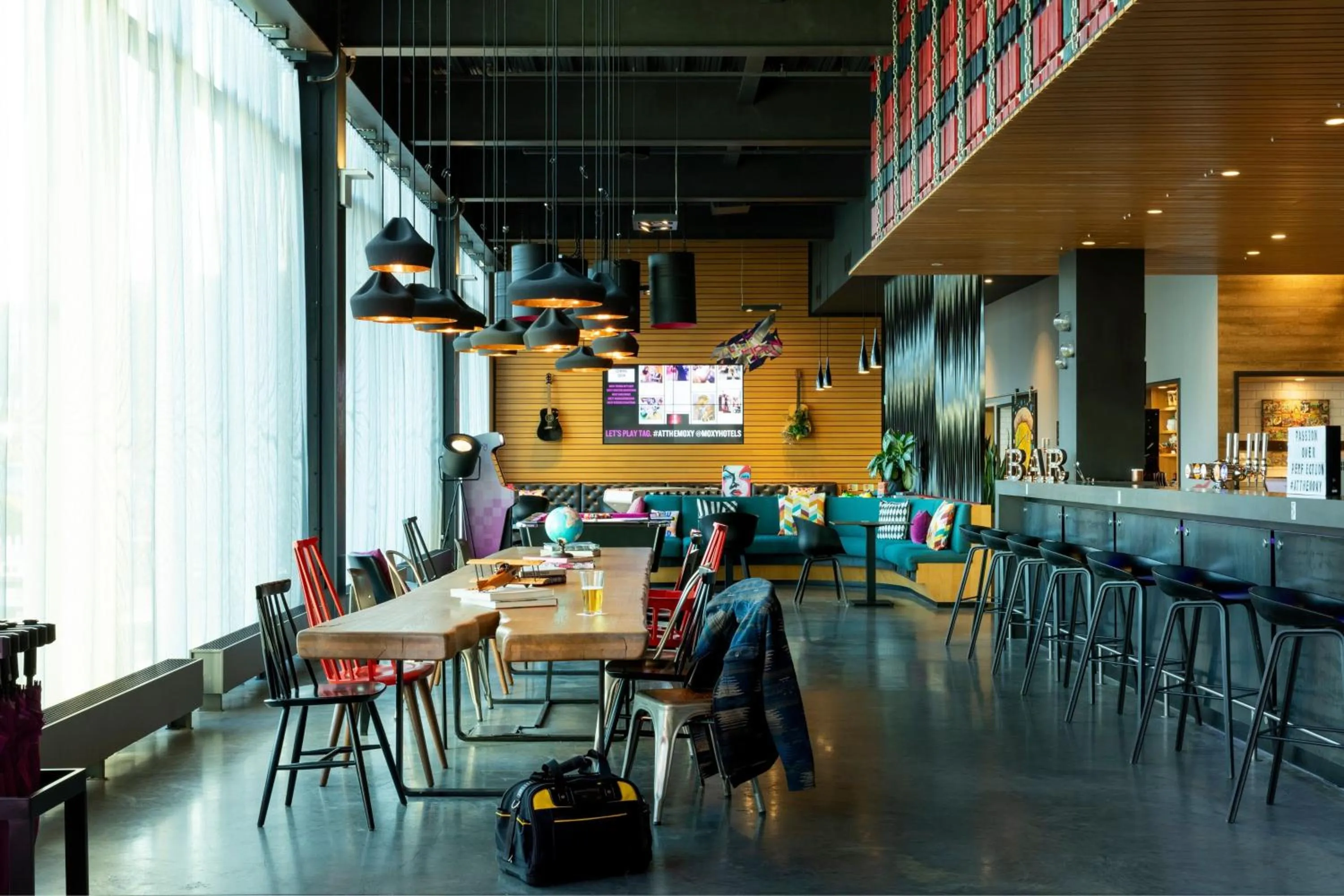 Restaurant/places to eat in Moxy Aberdeen Airport