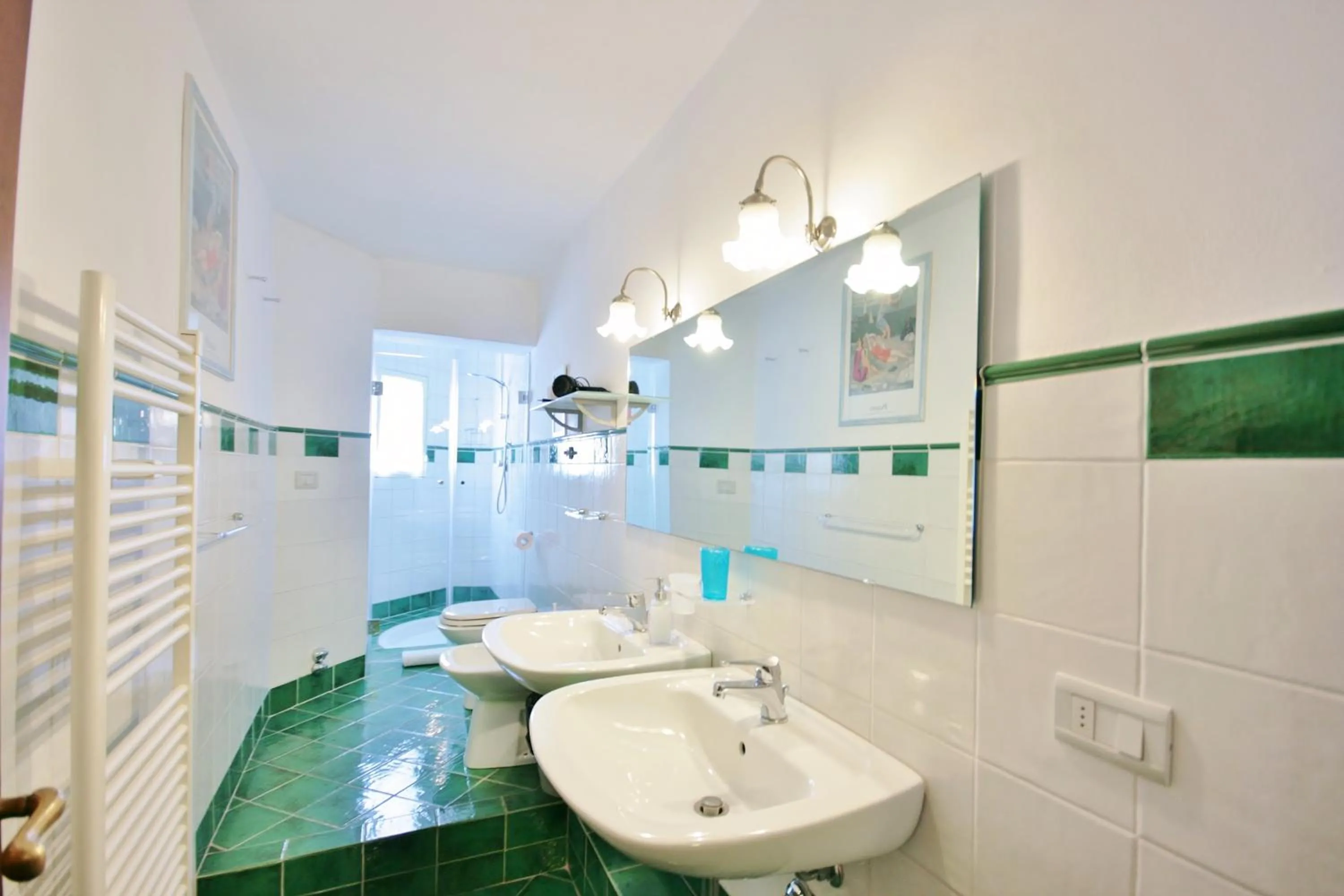 Bathroom in Pepi apartments