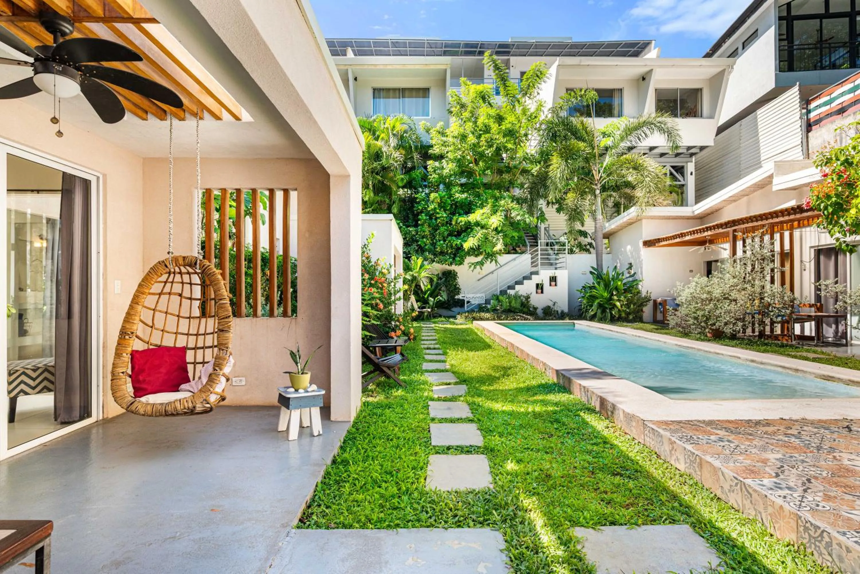 Patio in La Ramona Charming Hotel