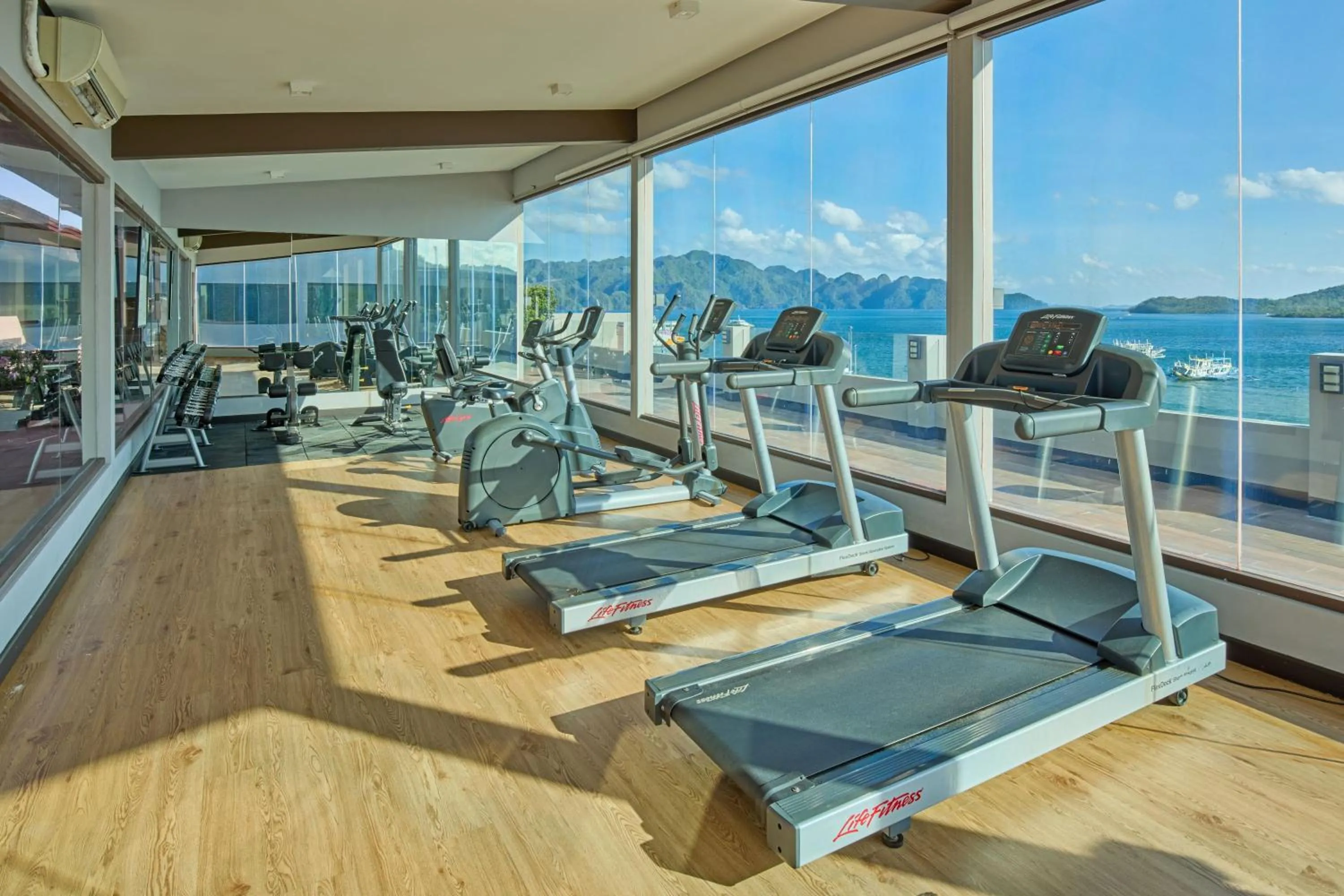 Fitness centre/facilities in Two Seasons Coron Bayside Hotel