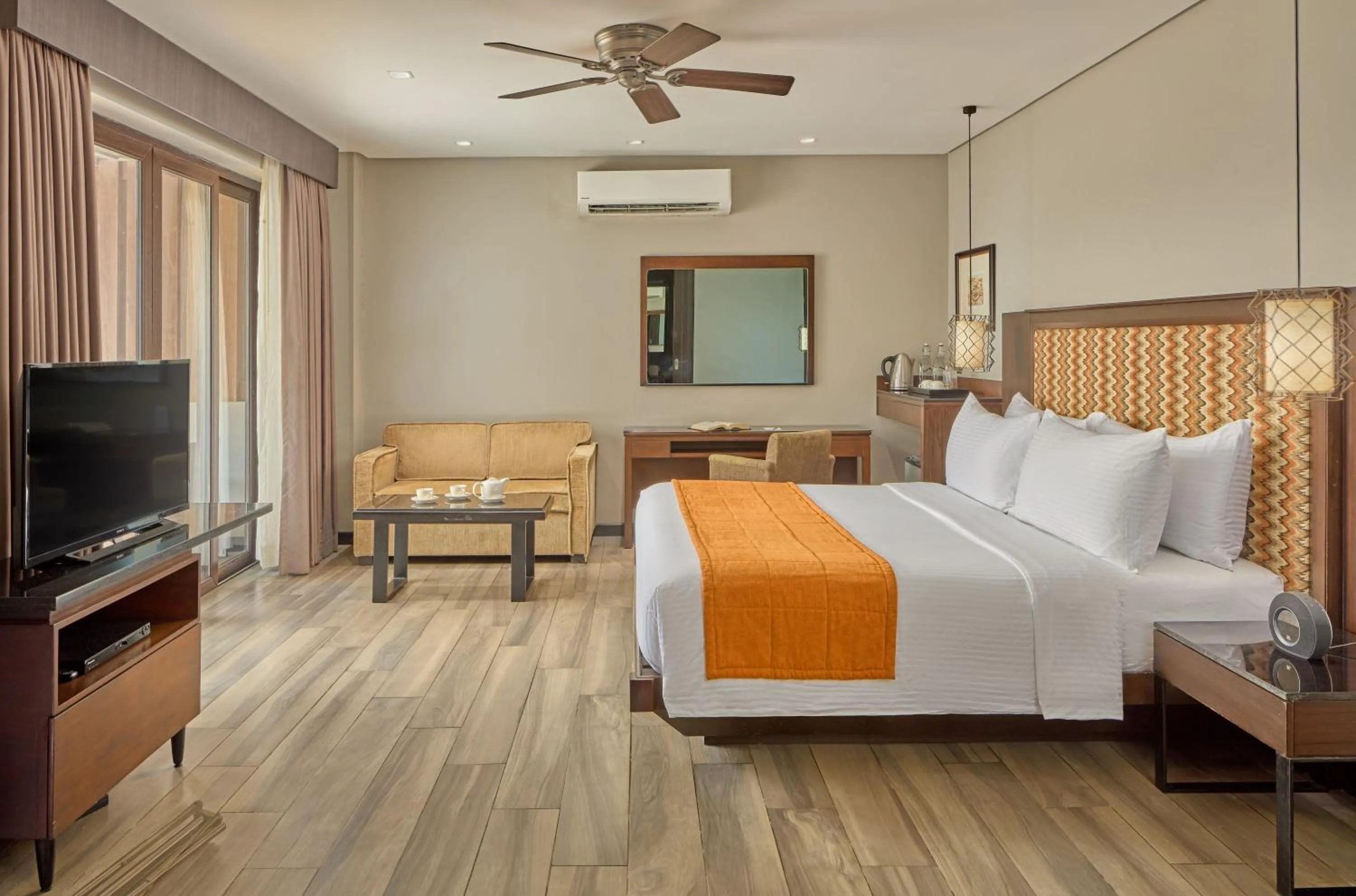 Bed in Two Seasons Coron Bayside Hotel