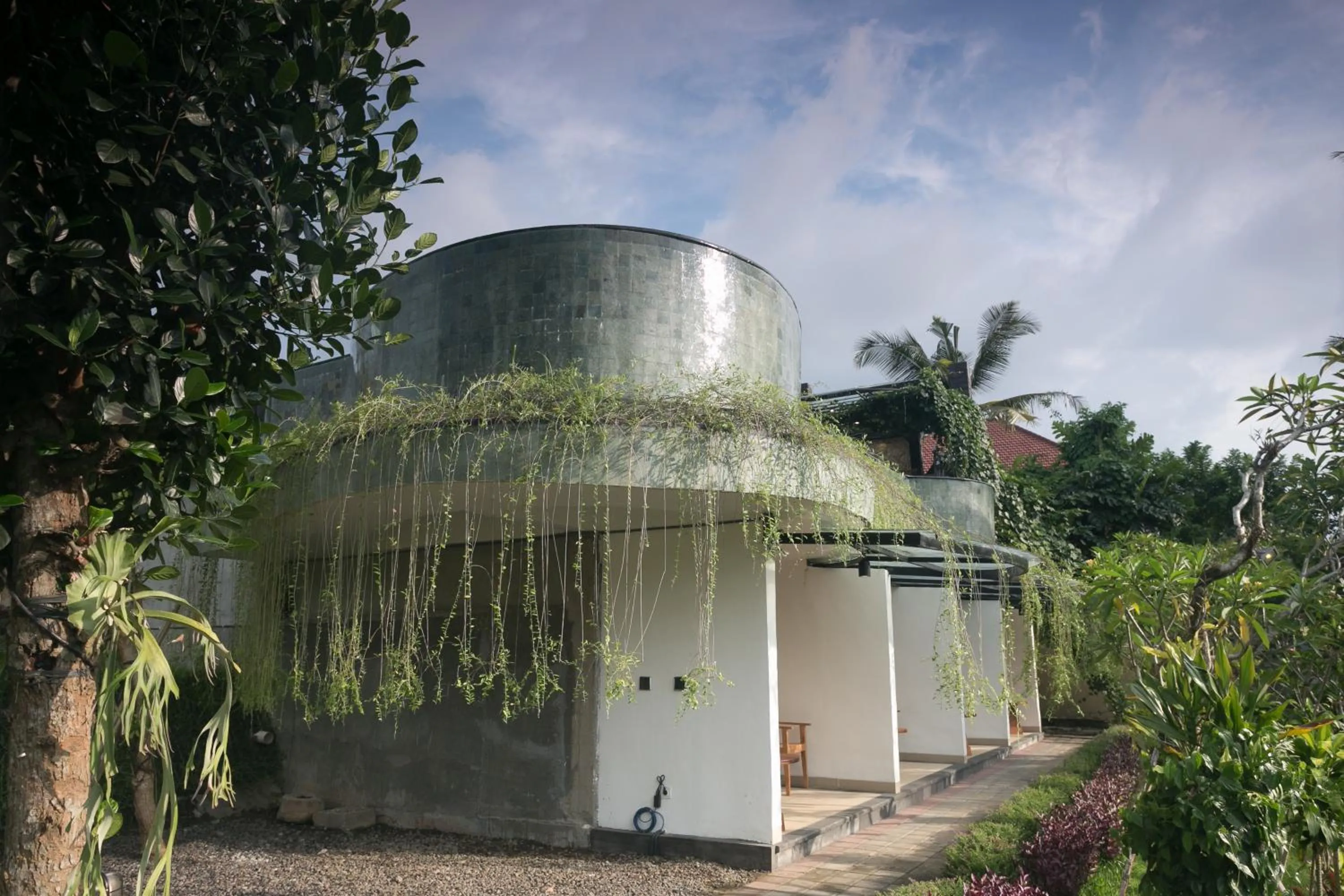 Facade/entrance in Tirta Arum