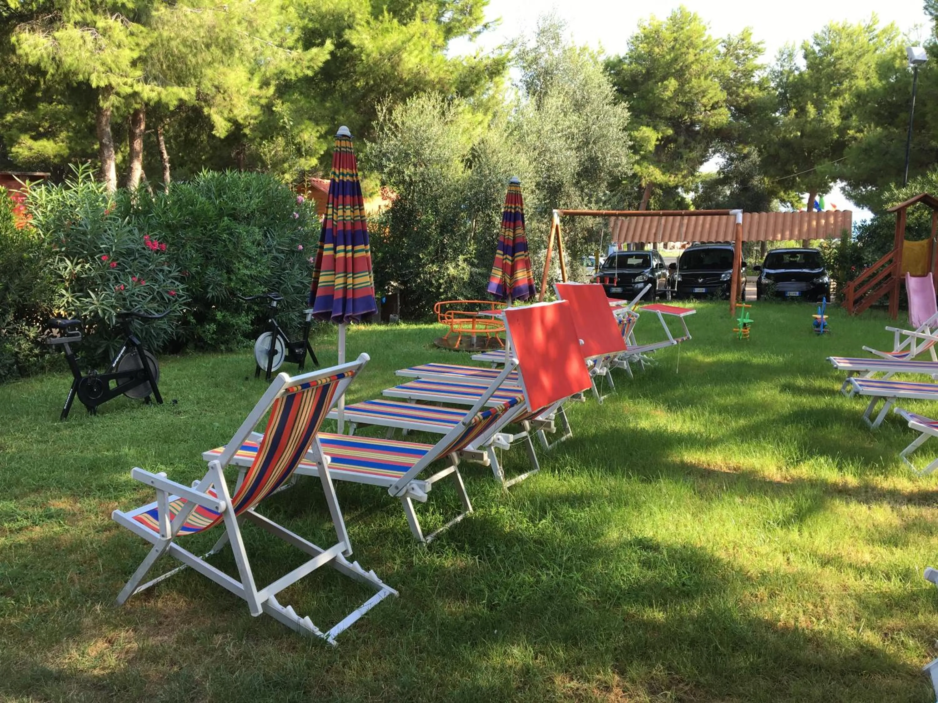 Garden view in B&B Villa Carla