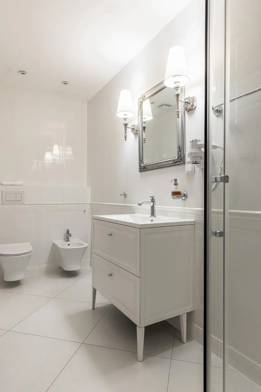 Shower in Zamek Rzucewo