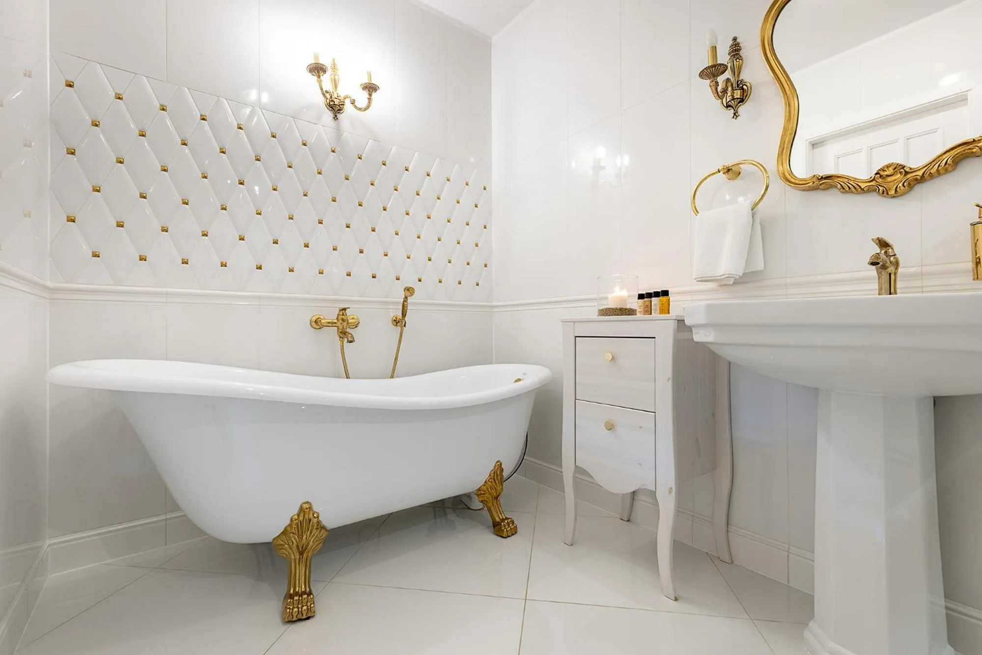 Bathroom in Zamek Rzucewo