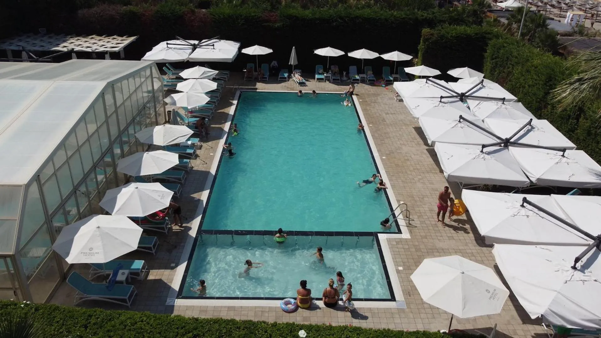Swimming pool in Premium Beach Hotel