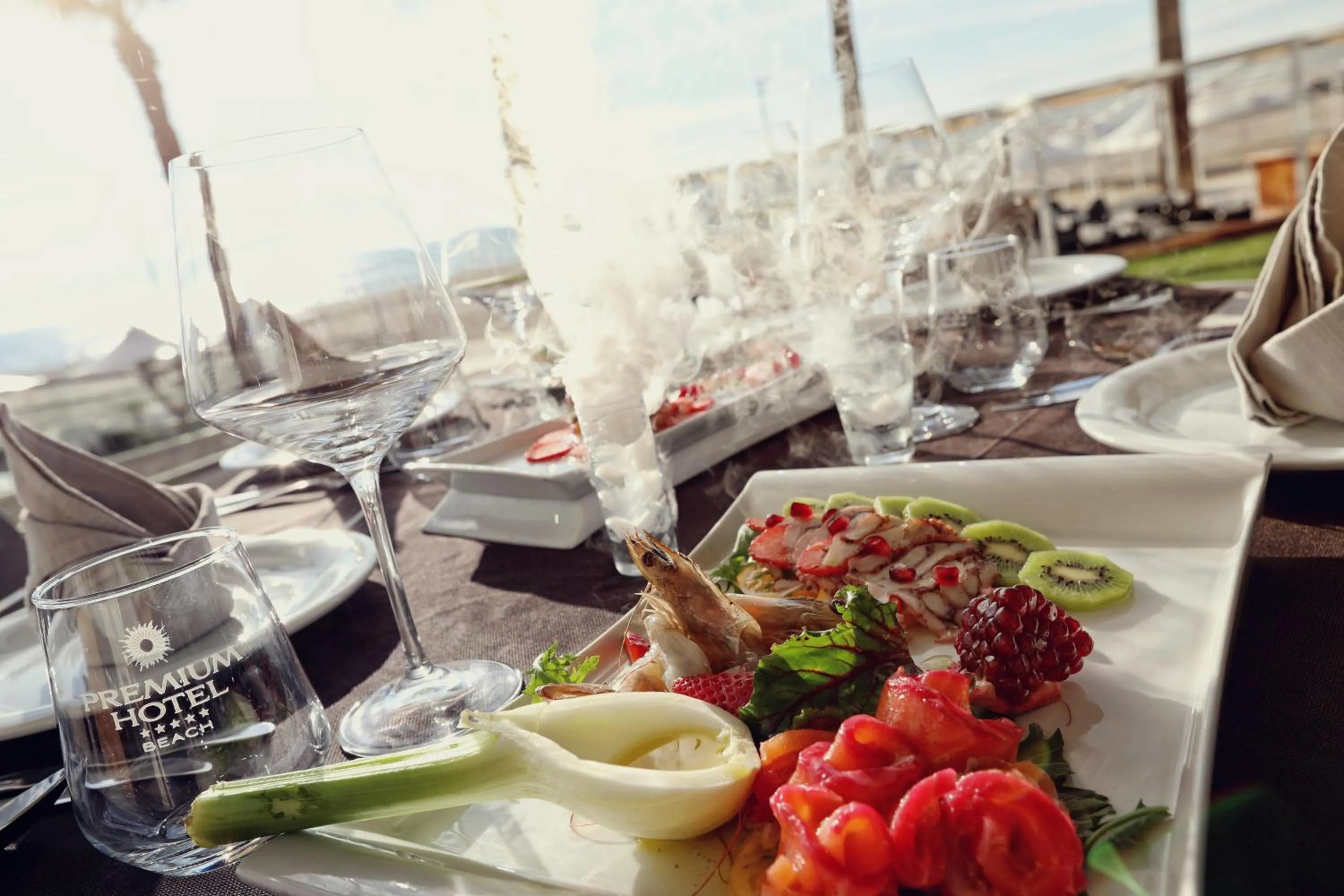 Food close-up in Premium Beach Hotel