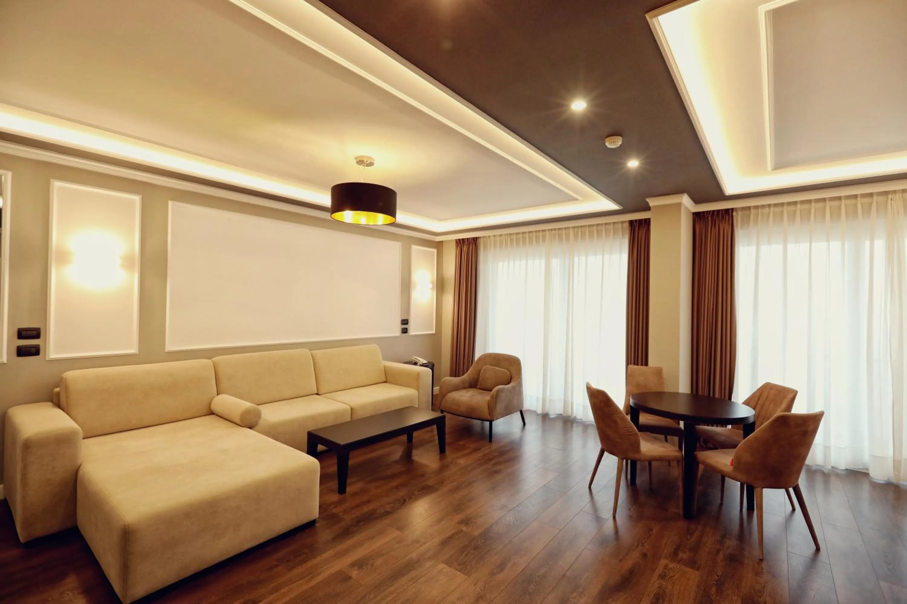 Seating area in Premium Beach Hotel