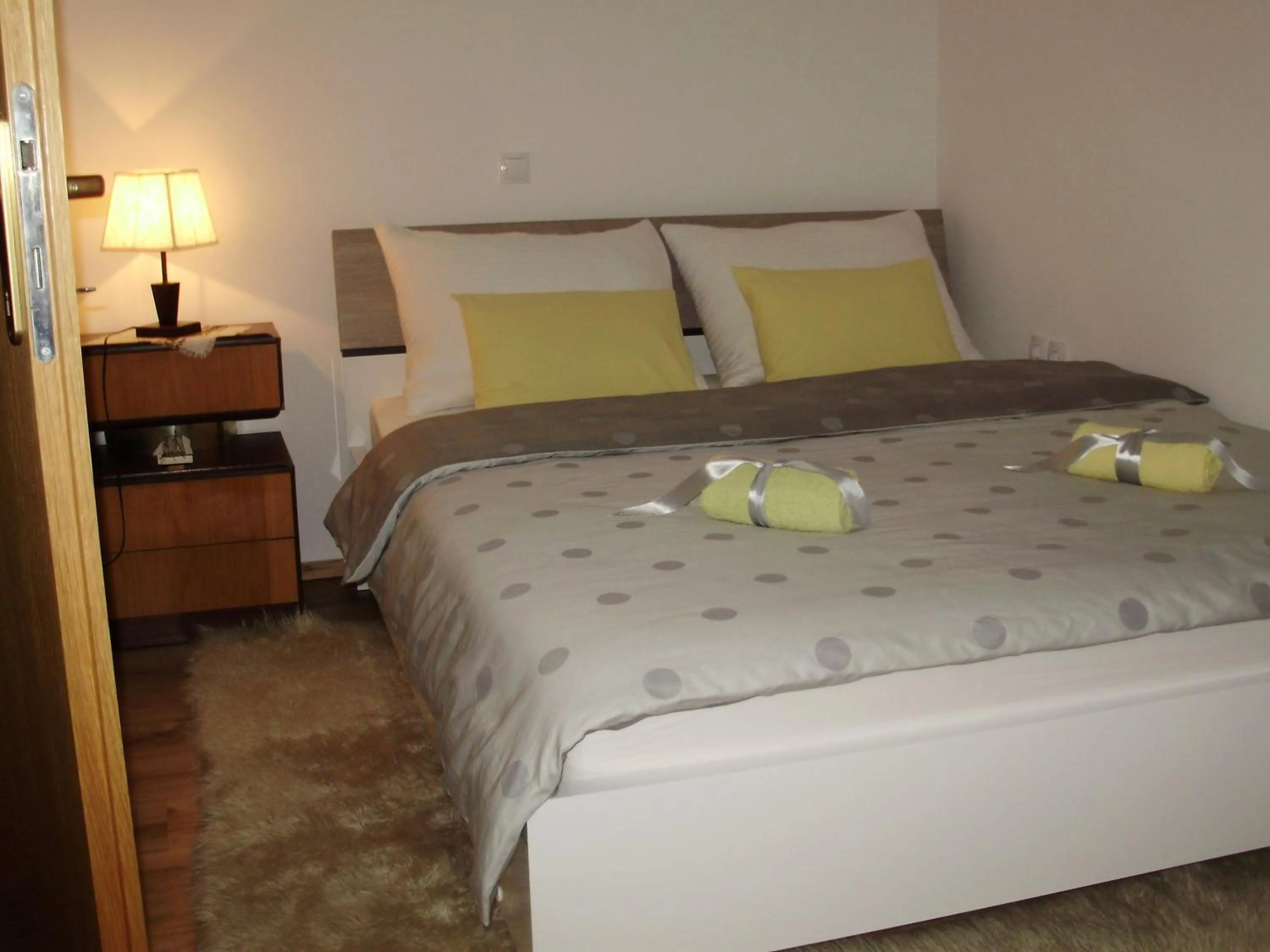 Bedroom, Bed in Apartment Maximilian-free parking!!!